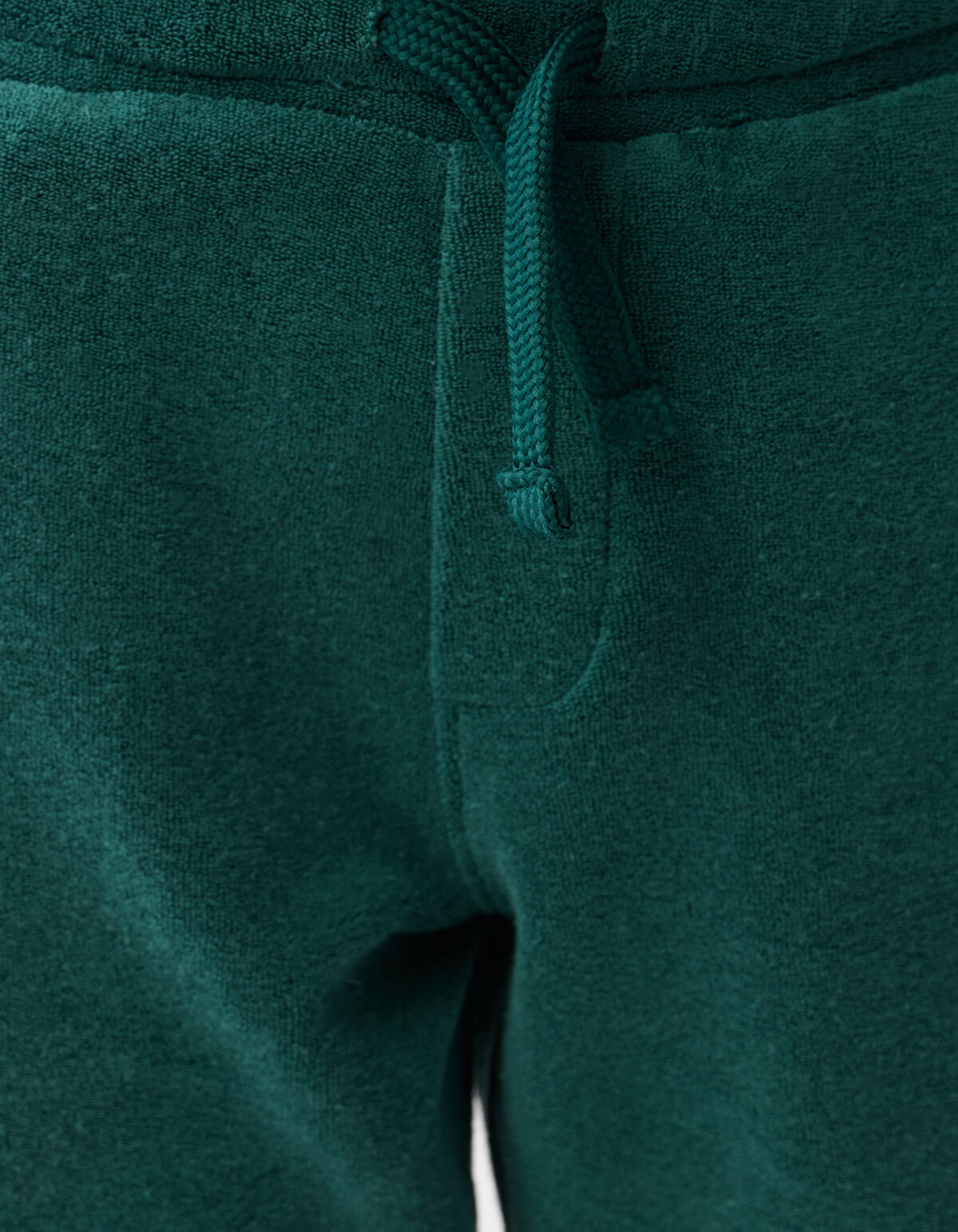 Towling Kurz Dunkelgr&uuml;n SHOEBY BOYS