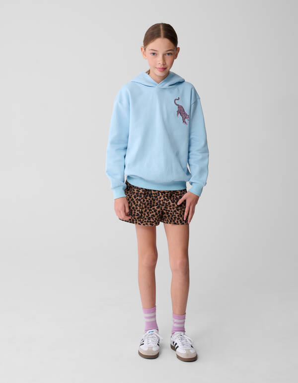 Imagine Artwork Hoodie Hellblau SHOEBY GIRLS