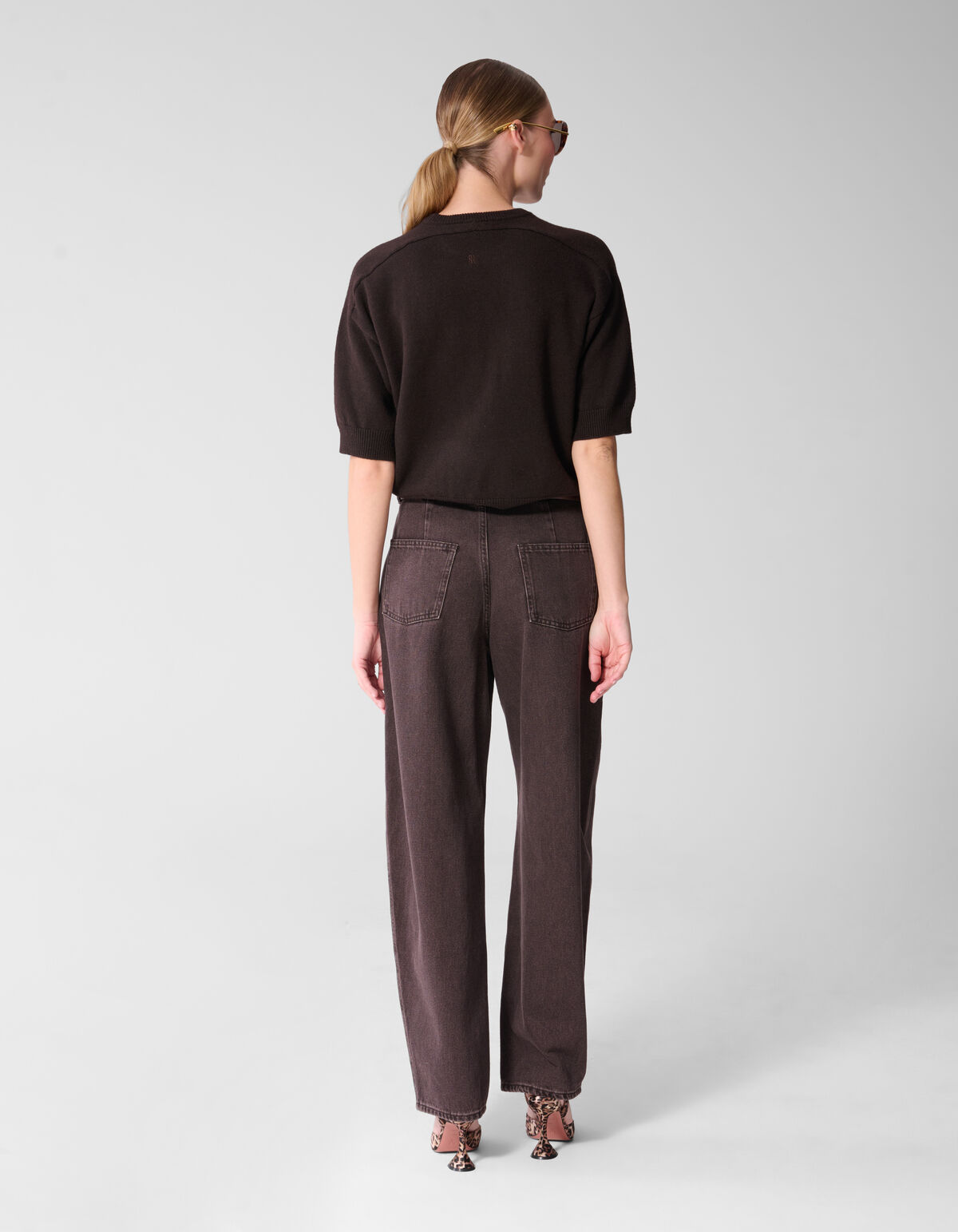 Barrel Fit Jeans Dunkelbraun By Mieke SHOEBY WOMEN
