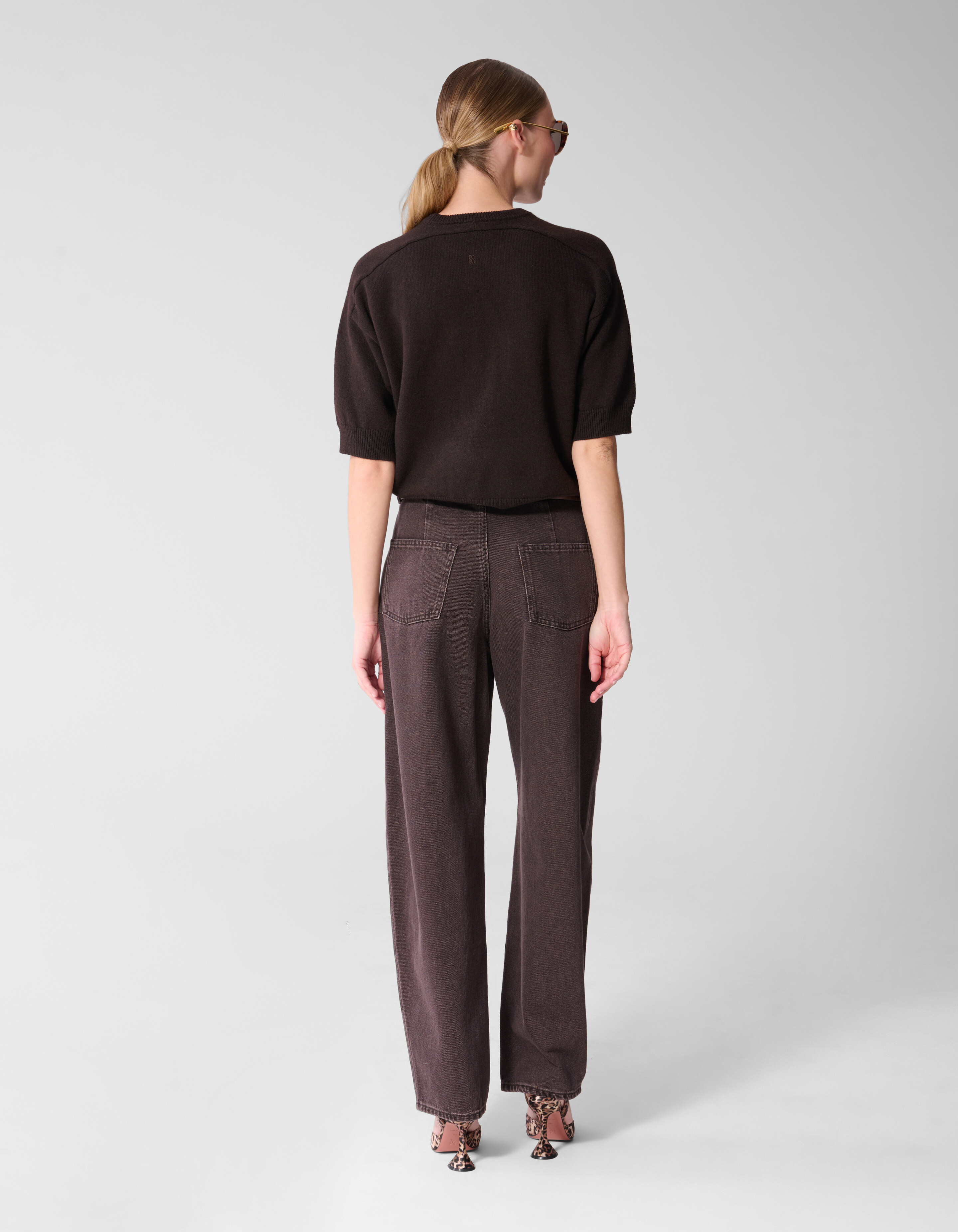 Barrel Fit Jeans Dunkelbraun By Mieke SHOEBY WOMEN