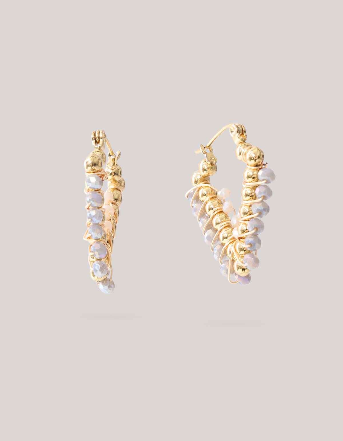 Spitze Ohrringe Gold SHOEBY ACCESSOIRES