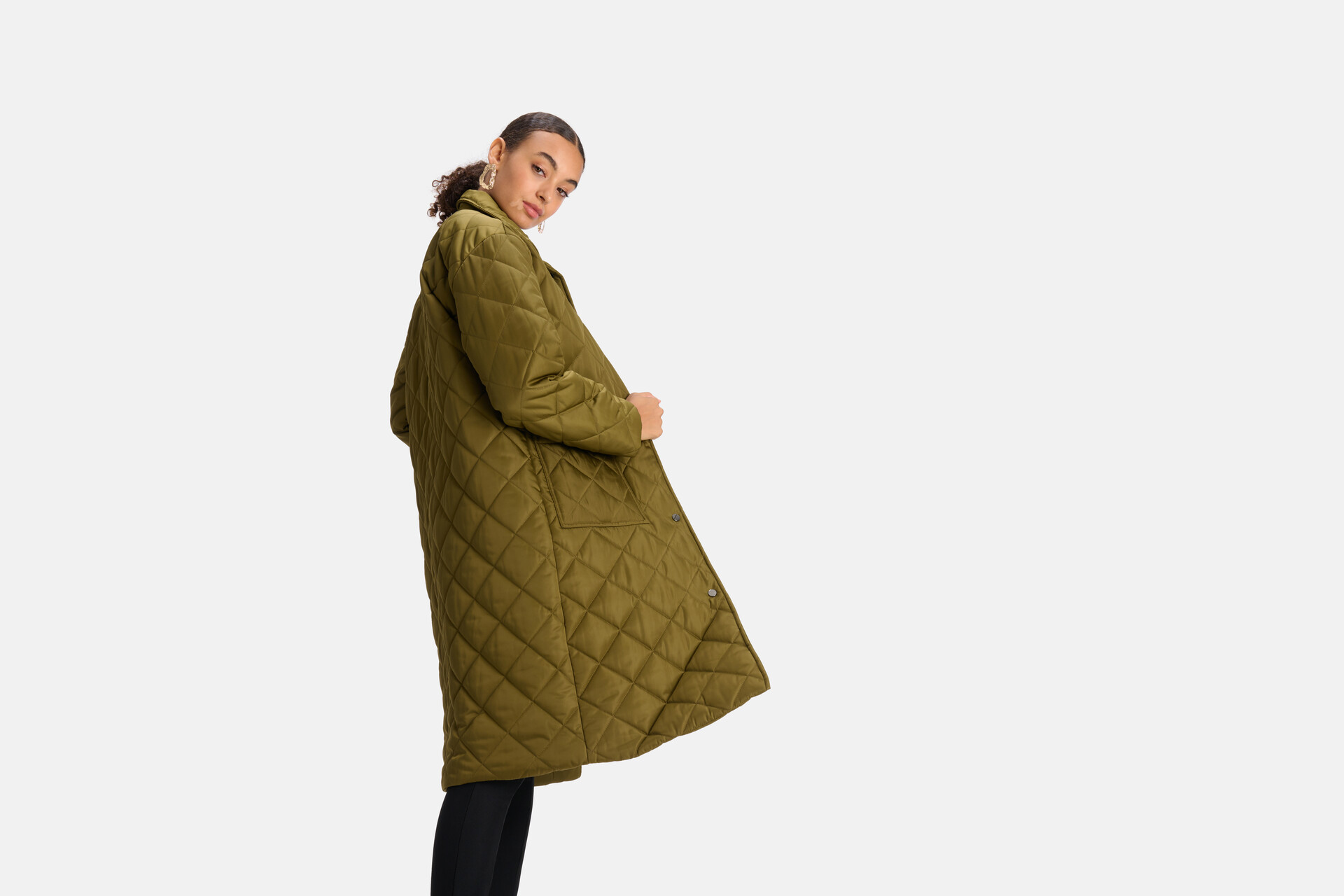 Steppjacke Grün SHOEBY WOMEN