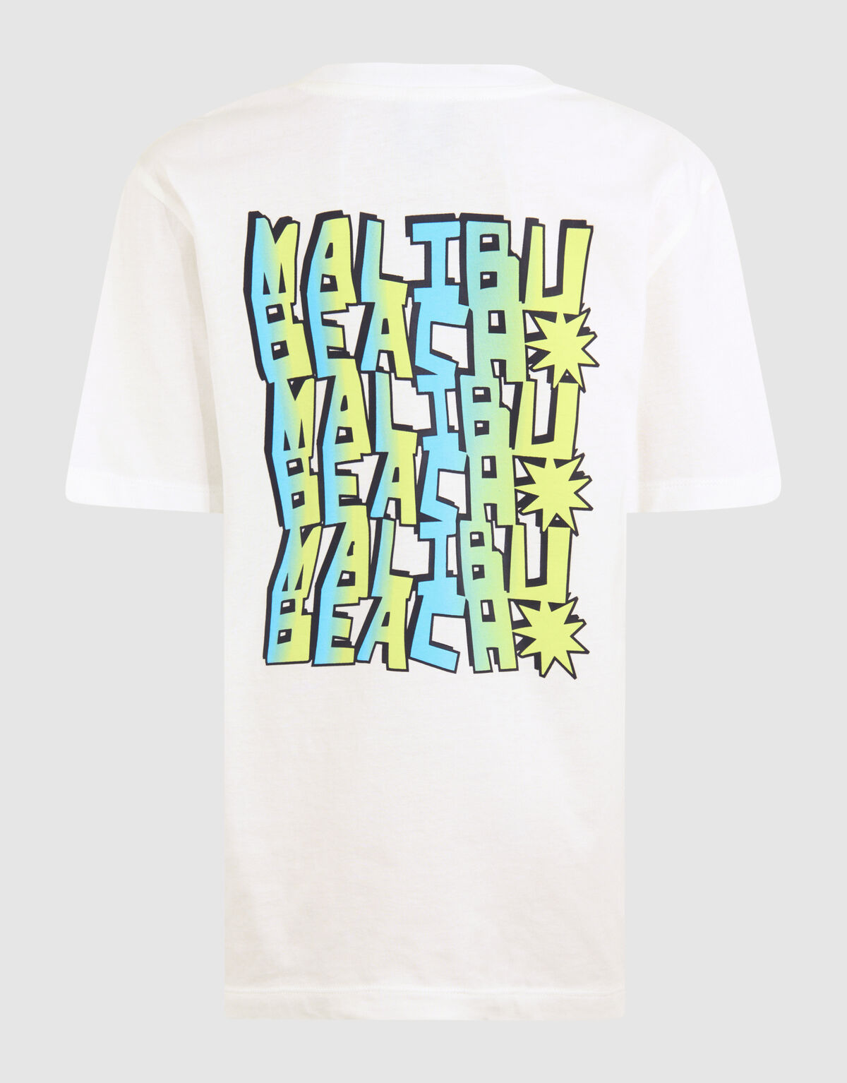 Malibu Artwork T-shirt Off White SHOEBY BOYS