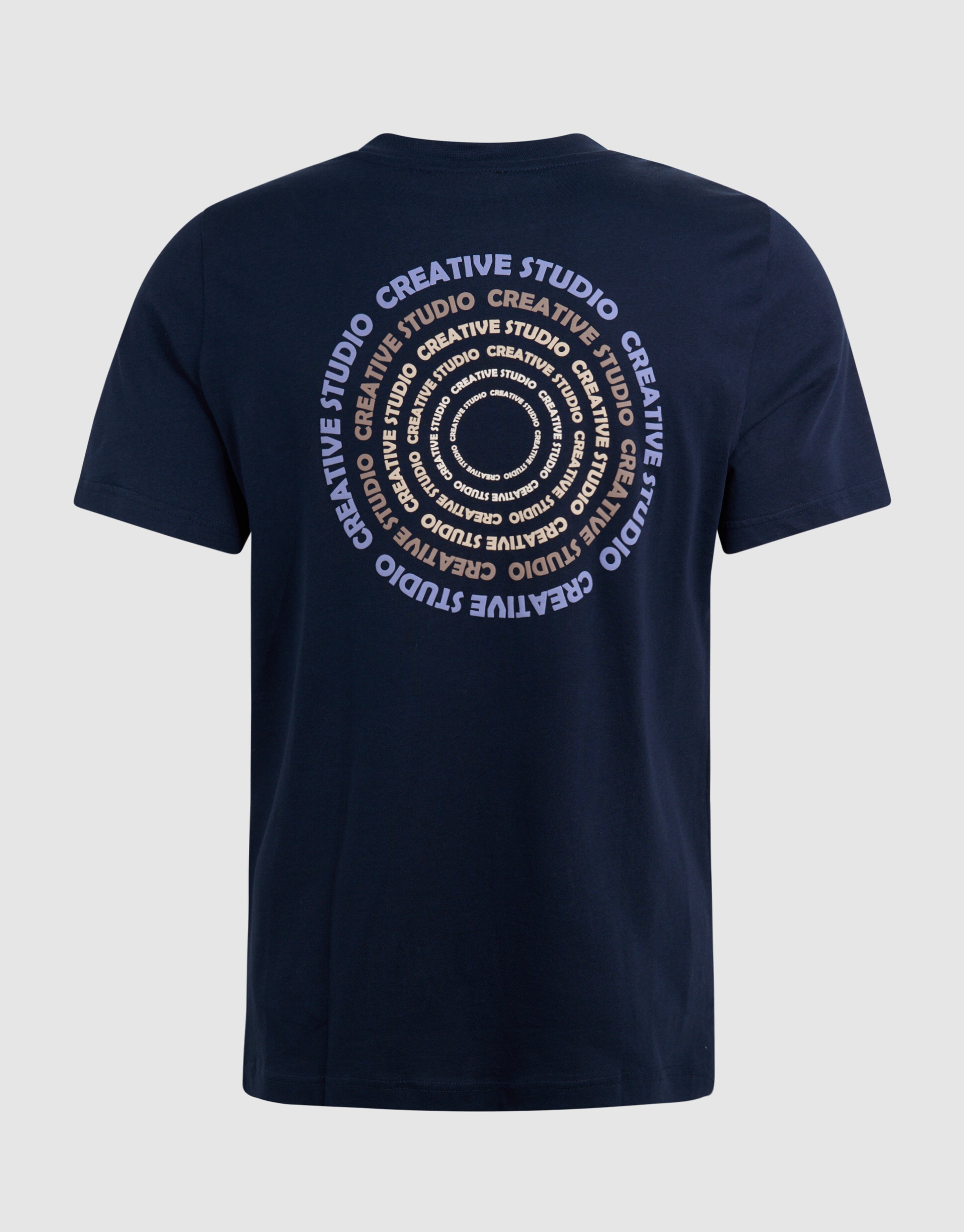Cirkle Artwork T-shirt Dunkelblau SHOEBY MEN