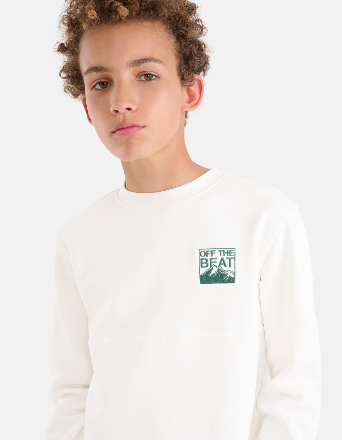 Pullover mit Stickerei Off White SHOEBY BOYS