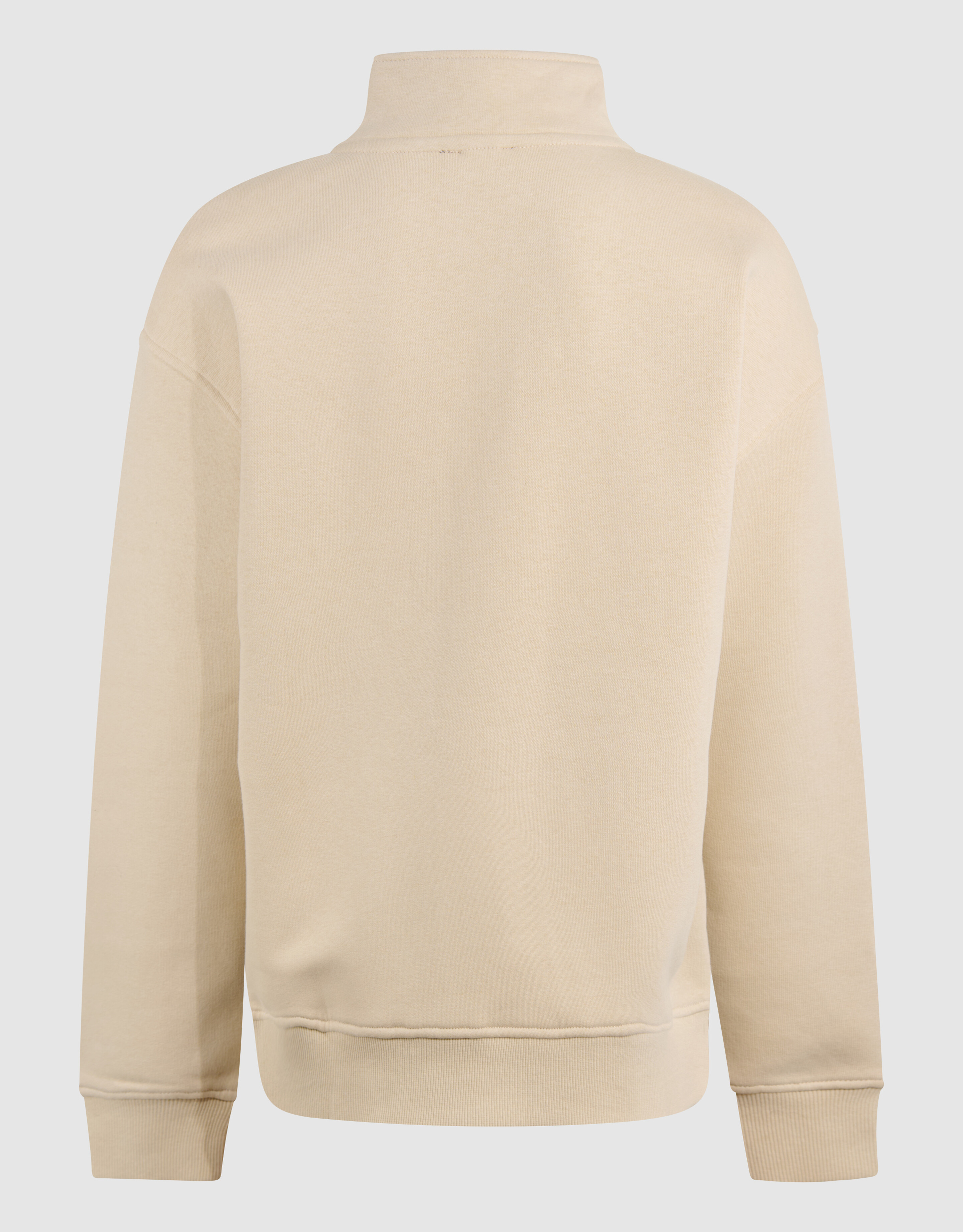 Halb-Reißverschluss-Pullover Beige SHOEBY BOYS