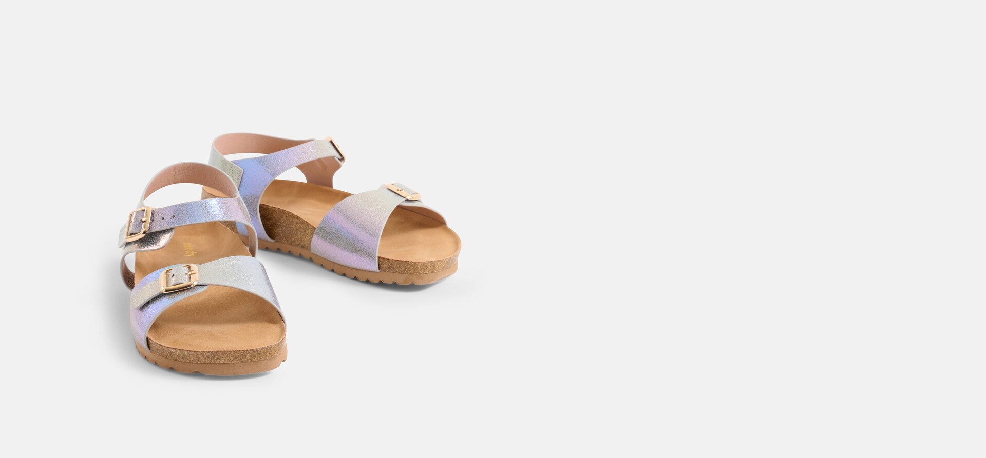Holographische Sandalen SHOEBY SHOES