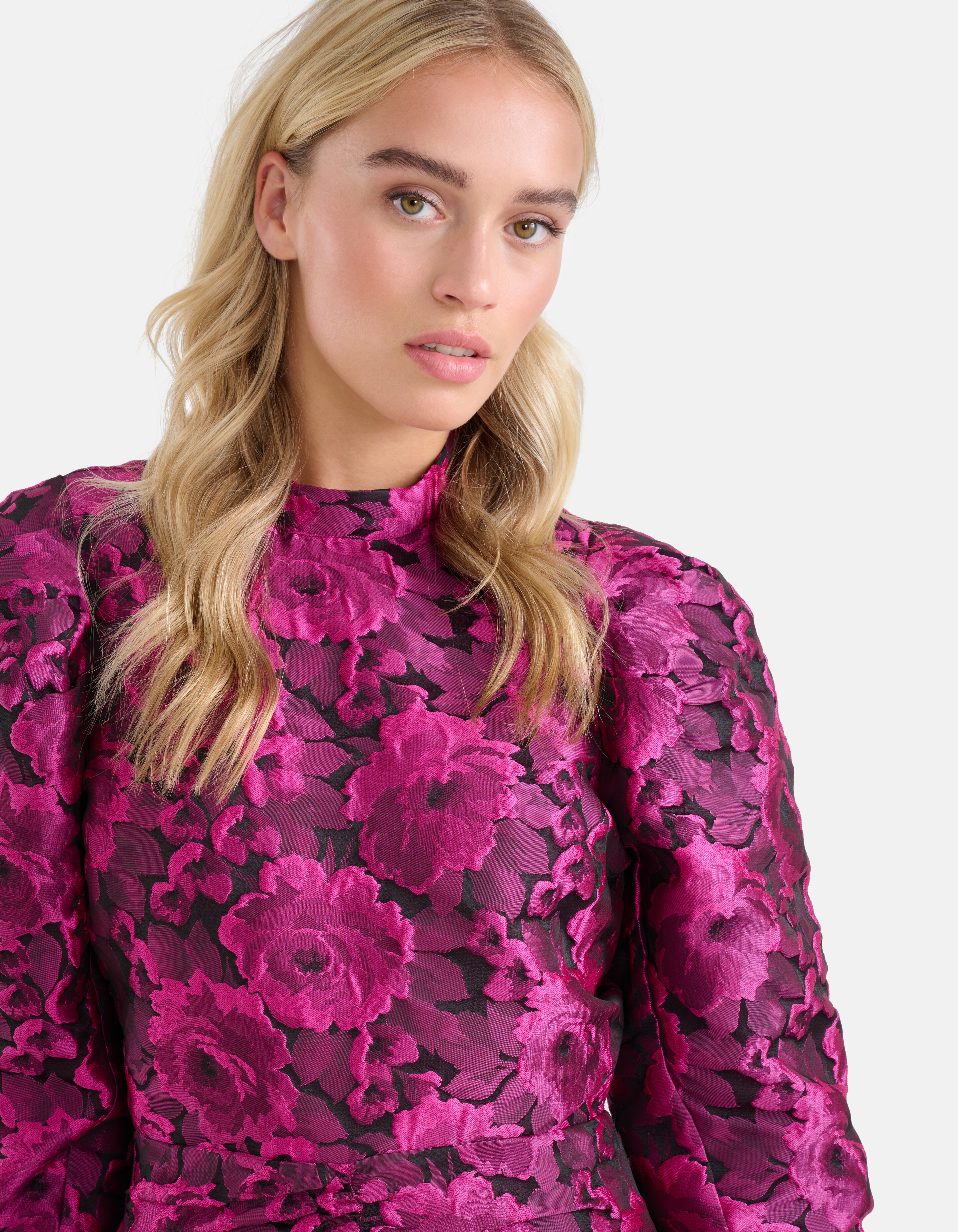 Jacquard-Kleid Lila SHOEBY WOMEN