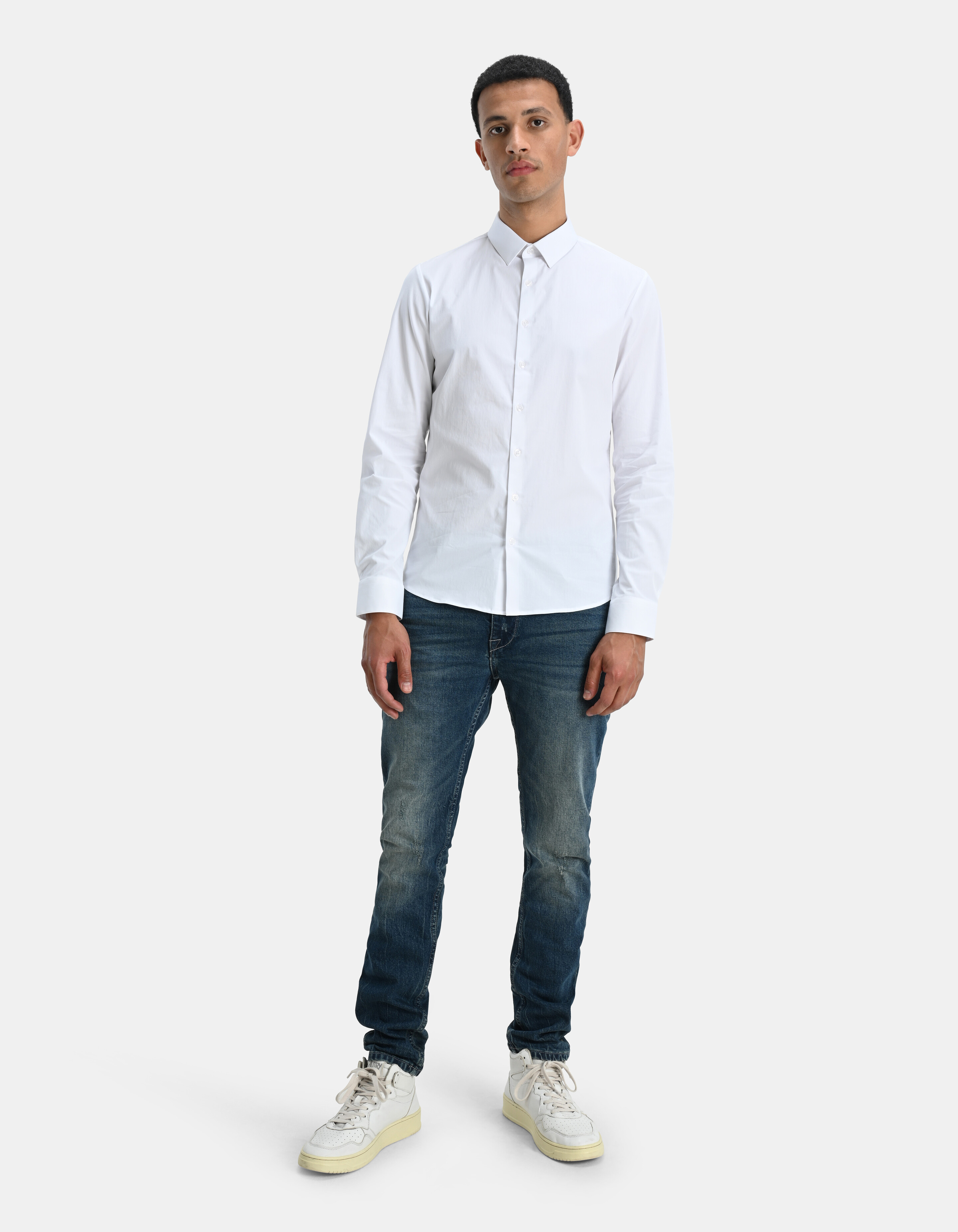 Basic Hemd Weiß SHOEBY MEN