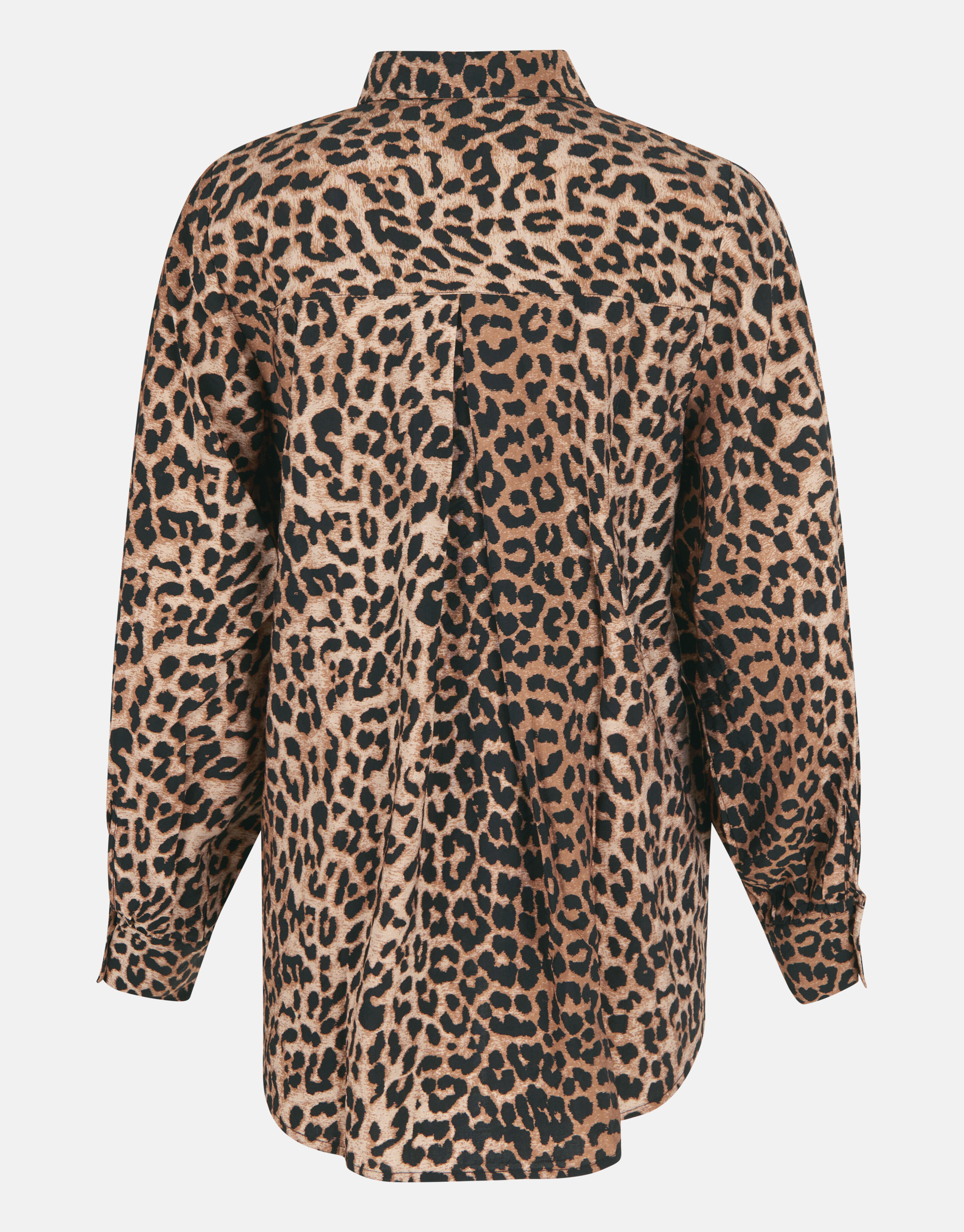 Bedruckte Leopardenbluse Braun SHOEBY WOMEN