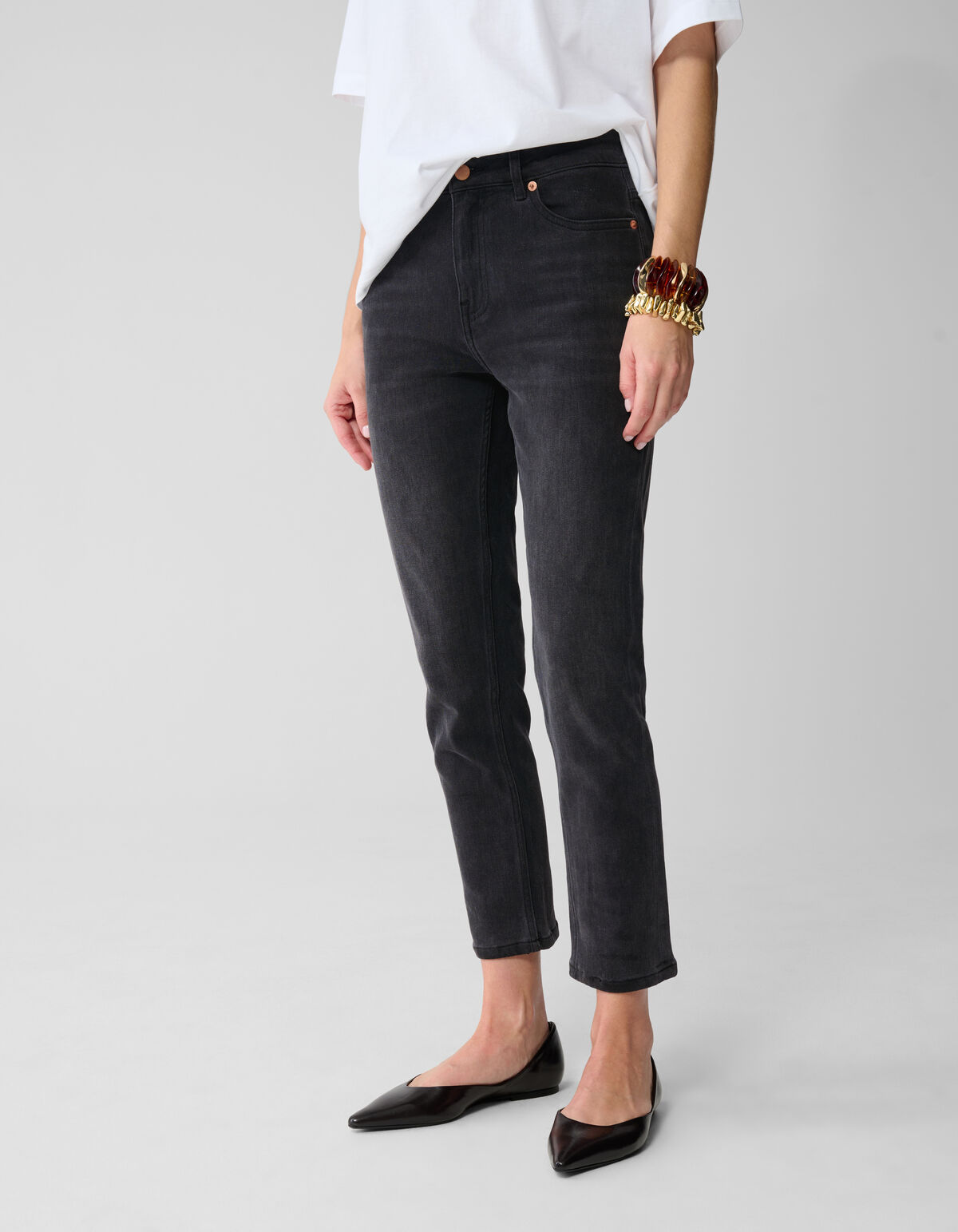 Slim Fit Jeans Dunkelgrau Von Lonneke SHOEBY WOMEN