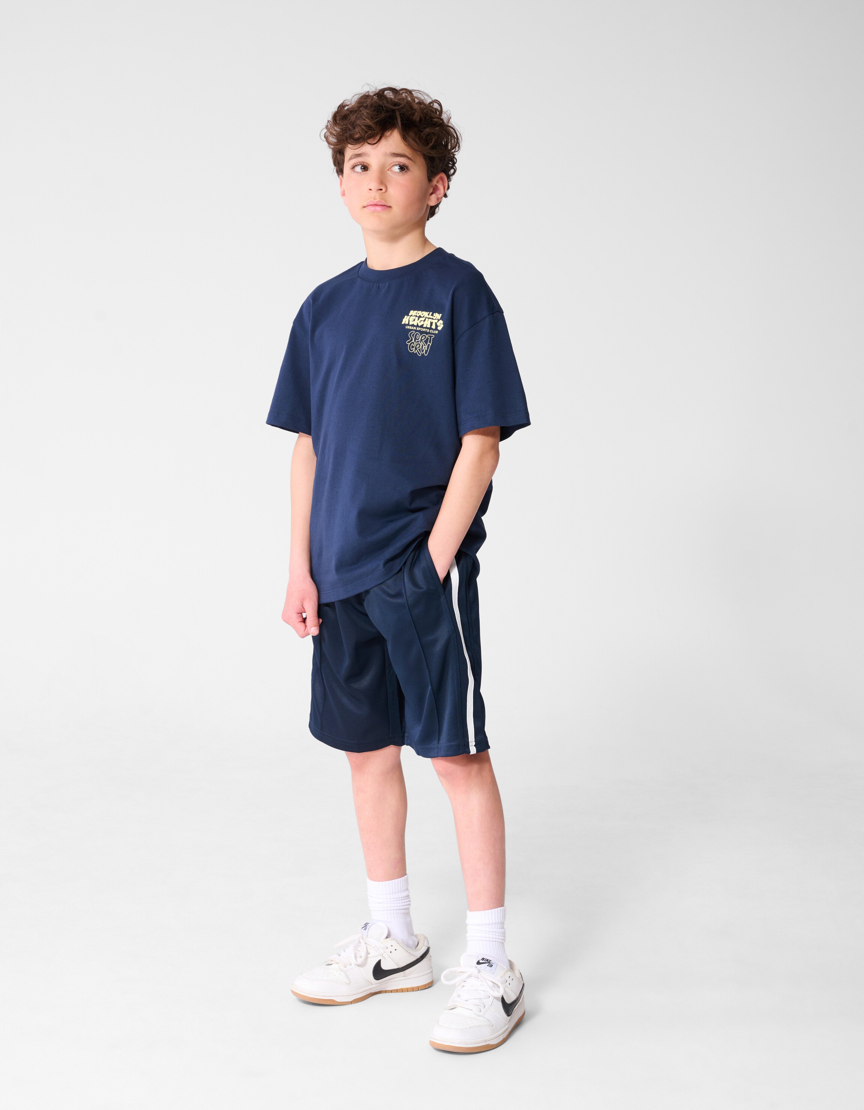 Brooklyn Artwork T-Shirt Dunkelblau SHOEBY BOYS