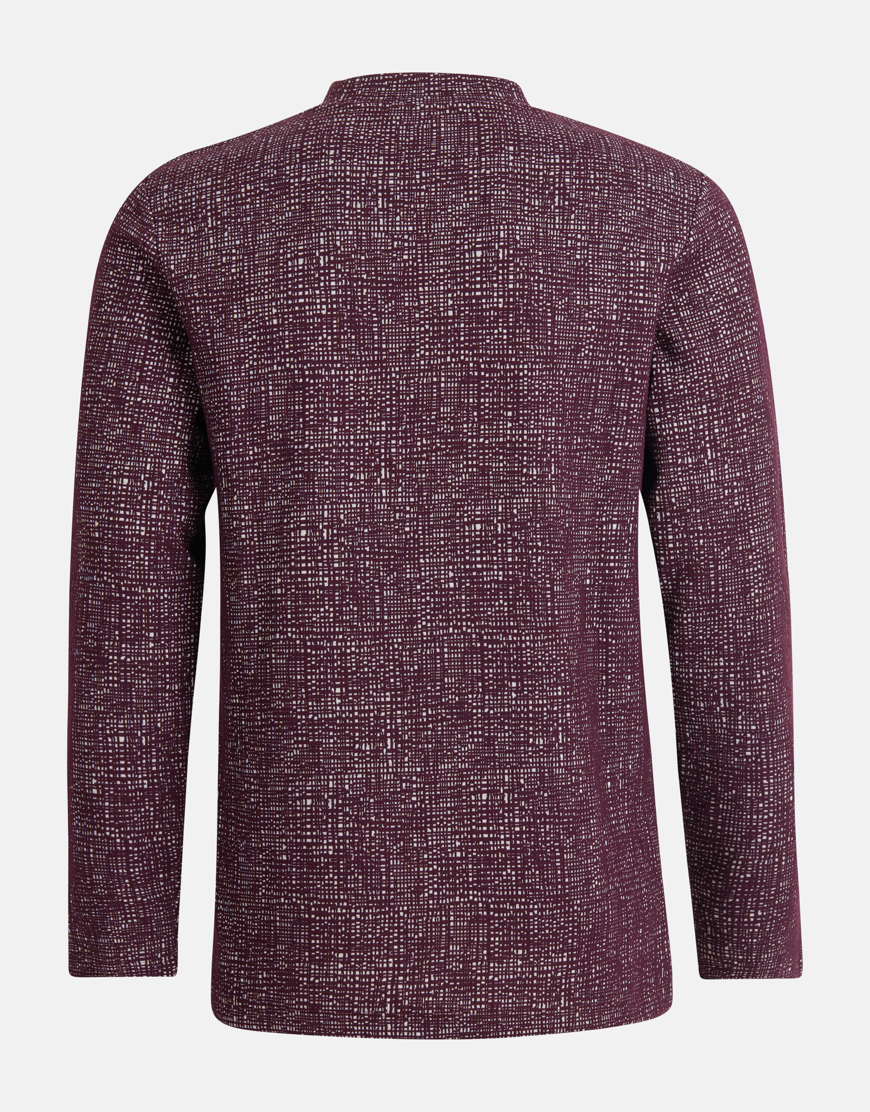 Grafik-T-Shirt Bordeaux SHOEBY MEN