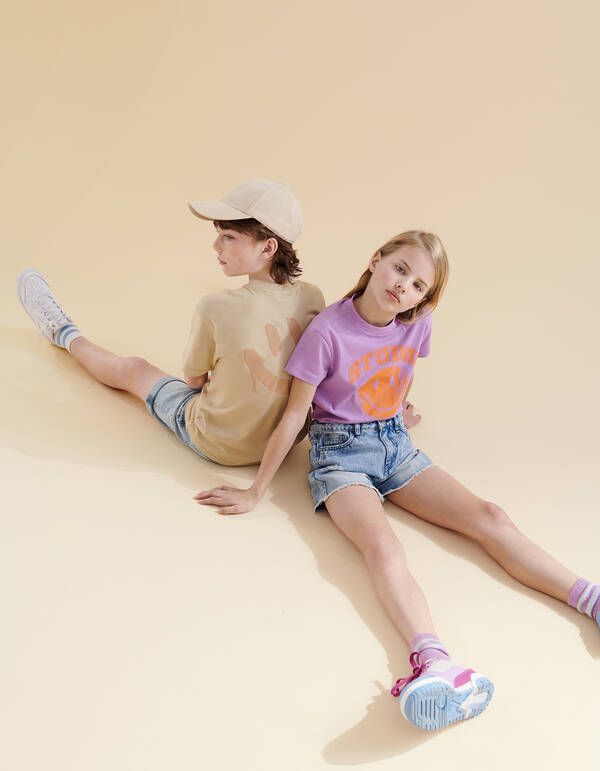 Denim Short gebleicht SHOEBY BOYS