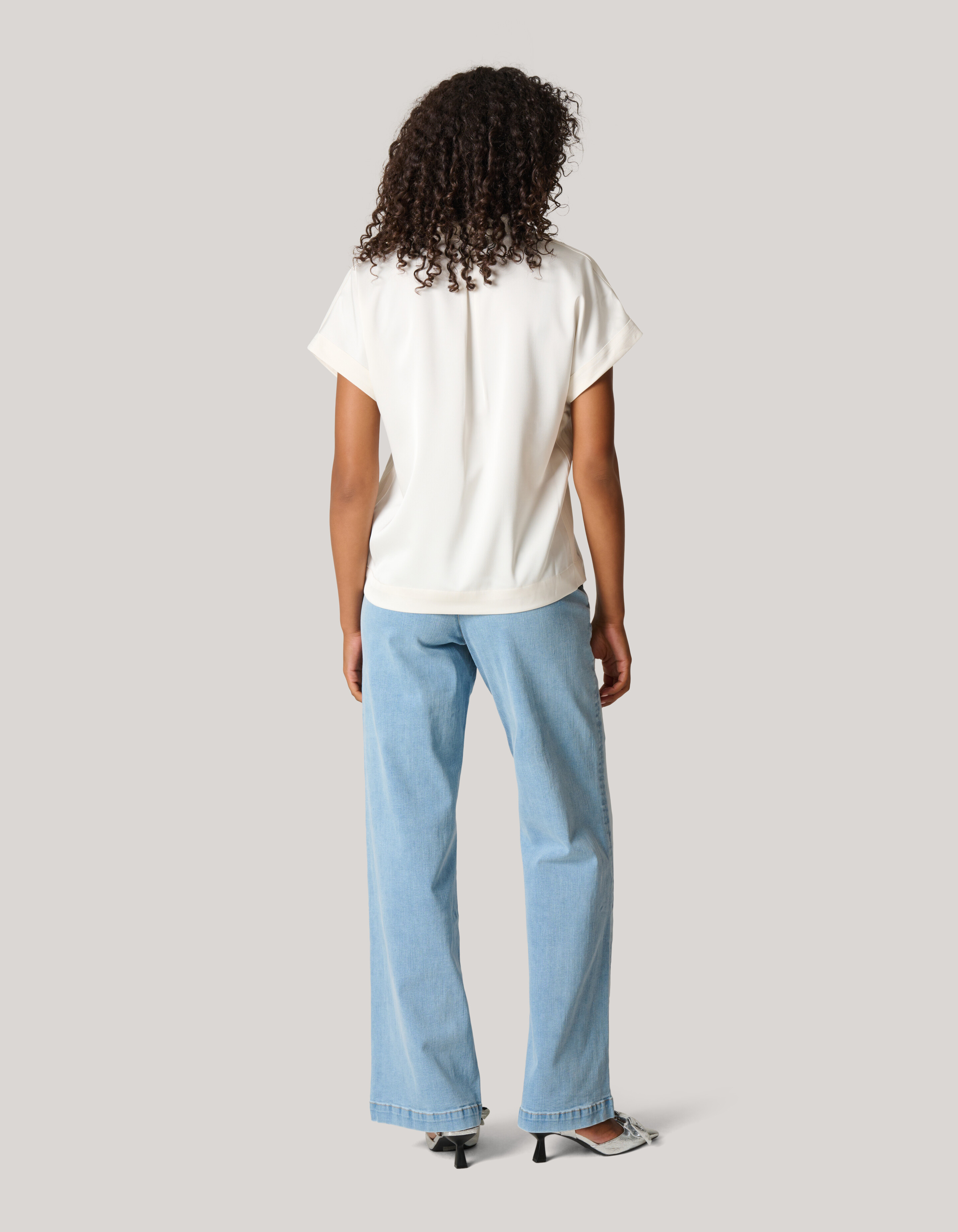 Inside Out Top Off White SHOEBY WOMEN