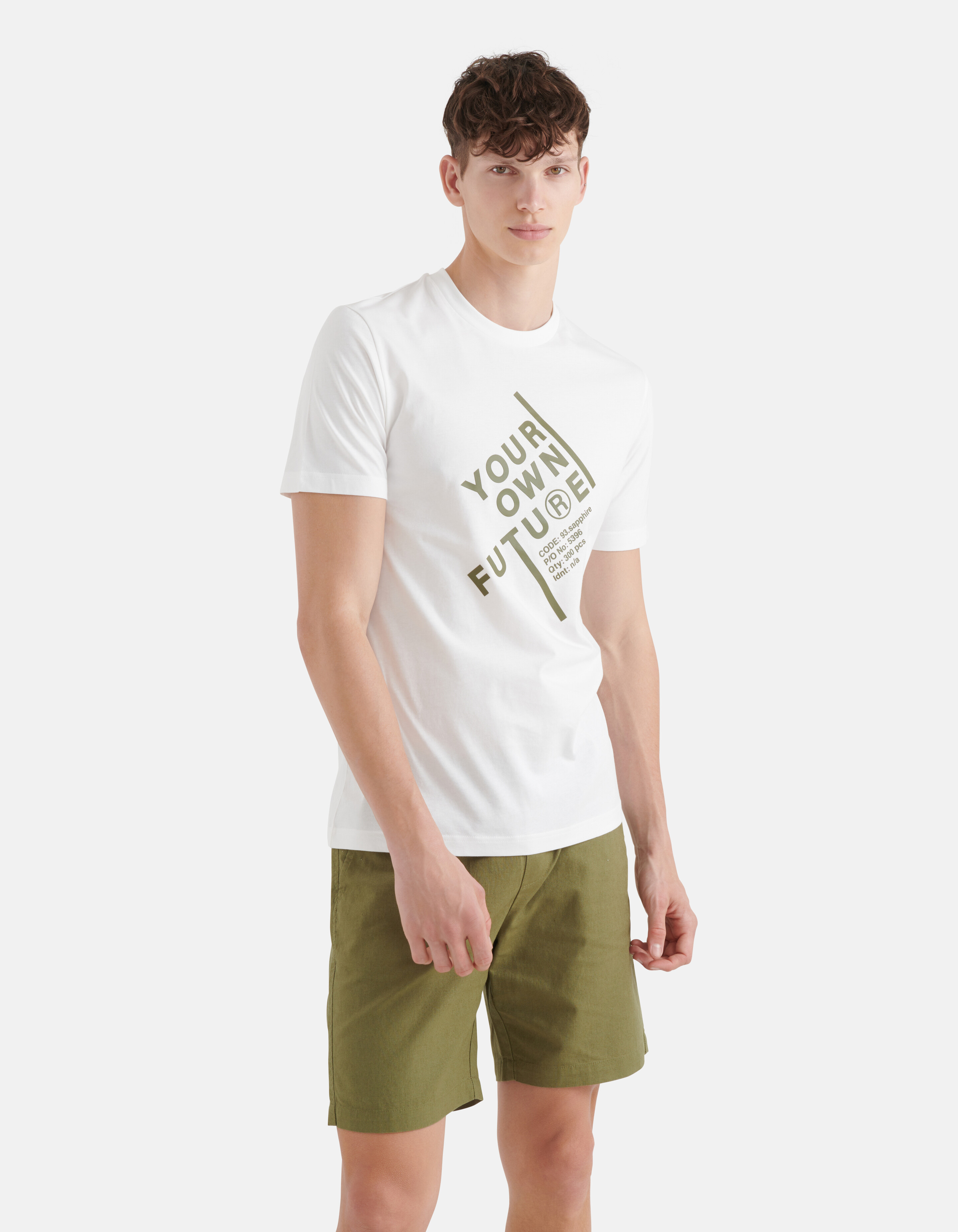 Artwork T-shirt Weiß SHOEBY MEN
