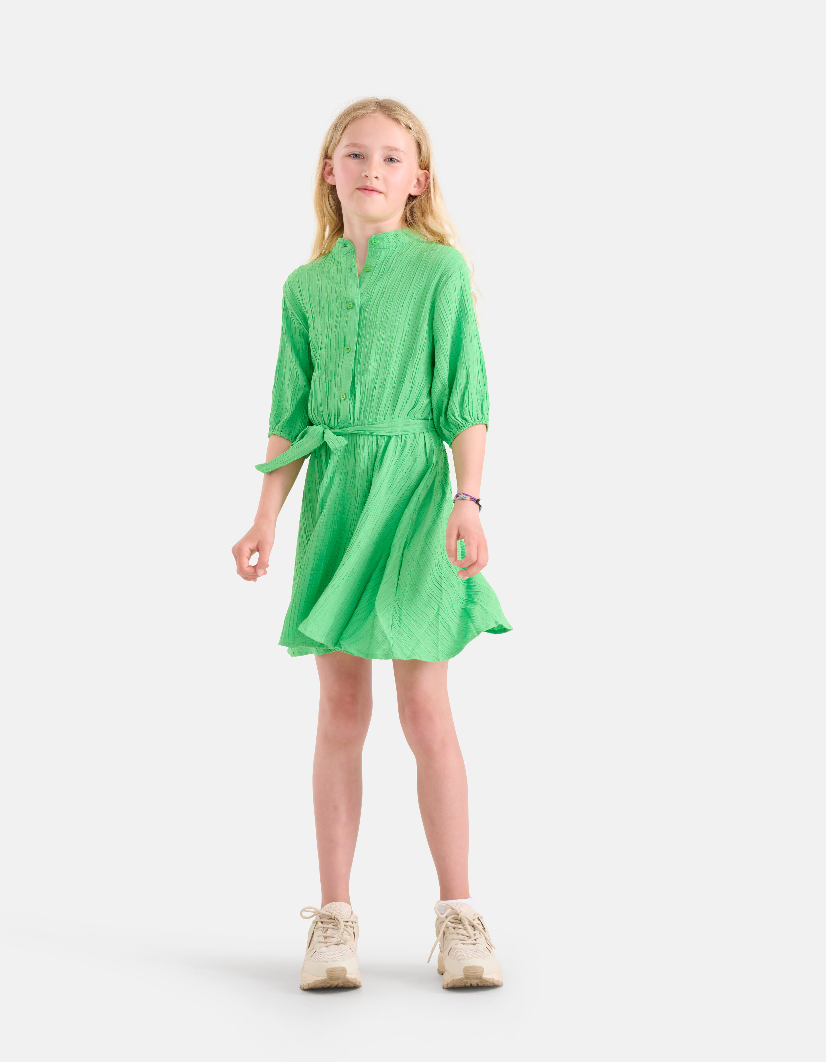 Plissee-Kleid Grün SHOEBY GIRLS