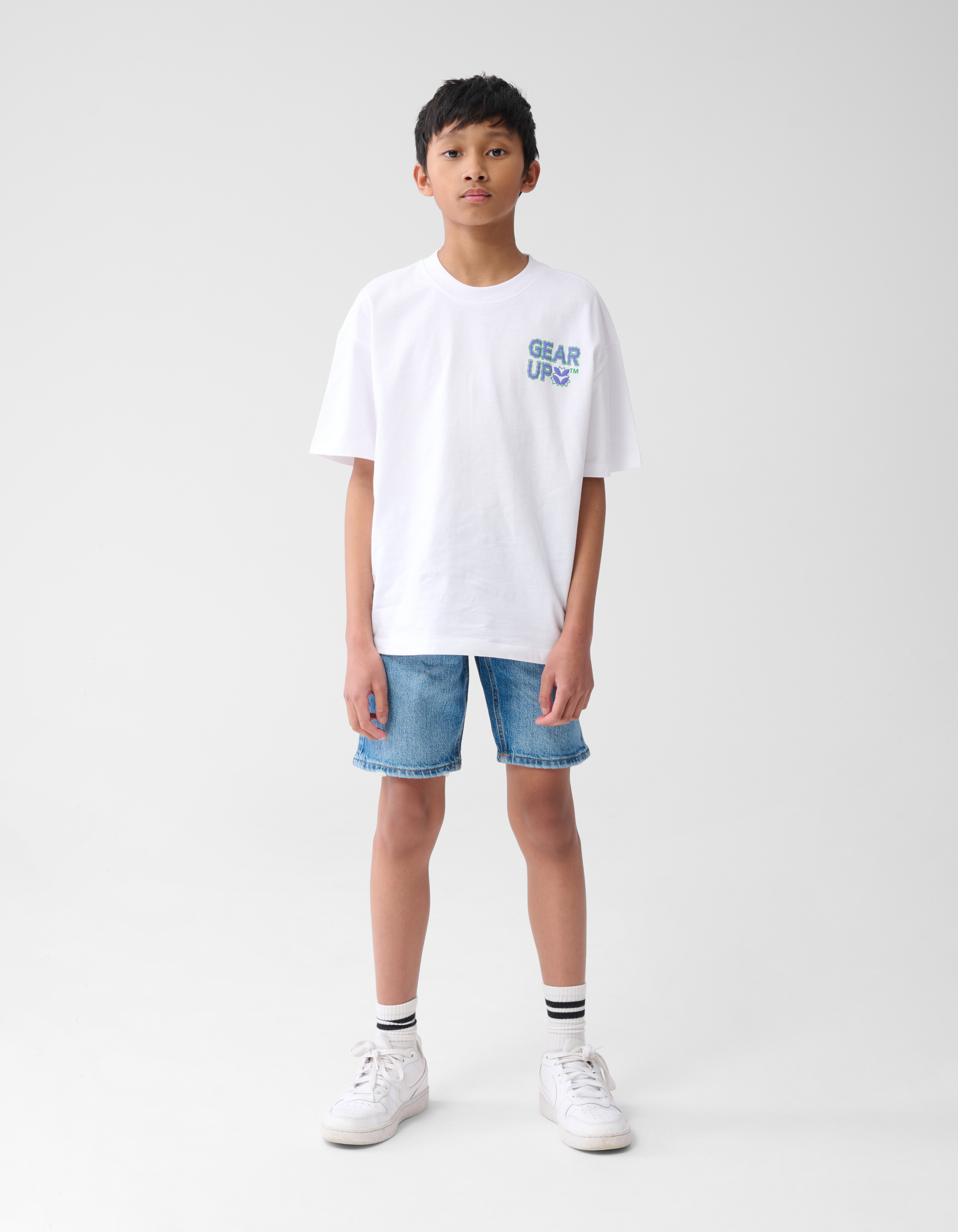 Denim Short Mediumstone SHOEBY BOYS