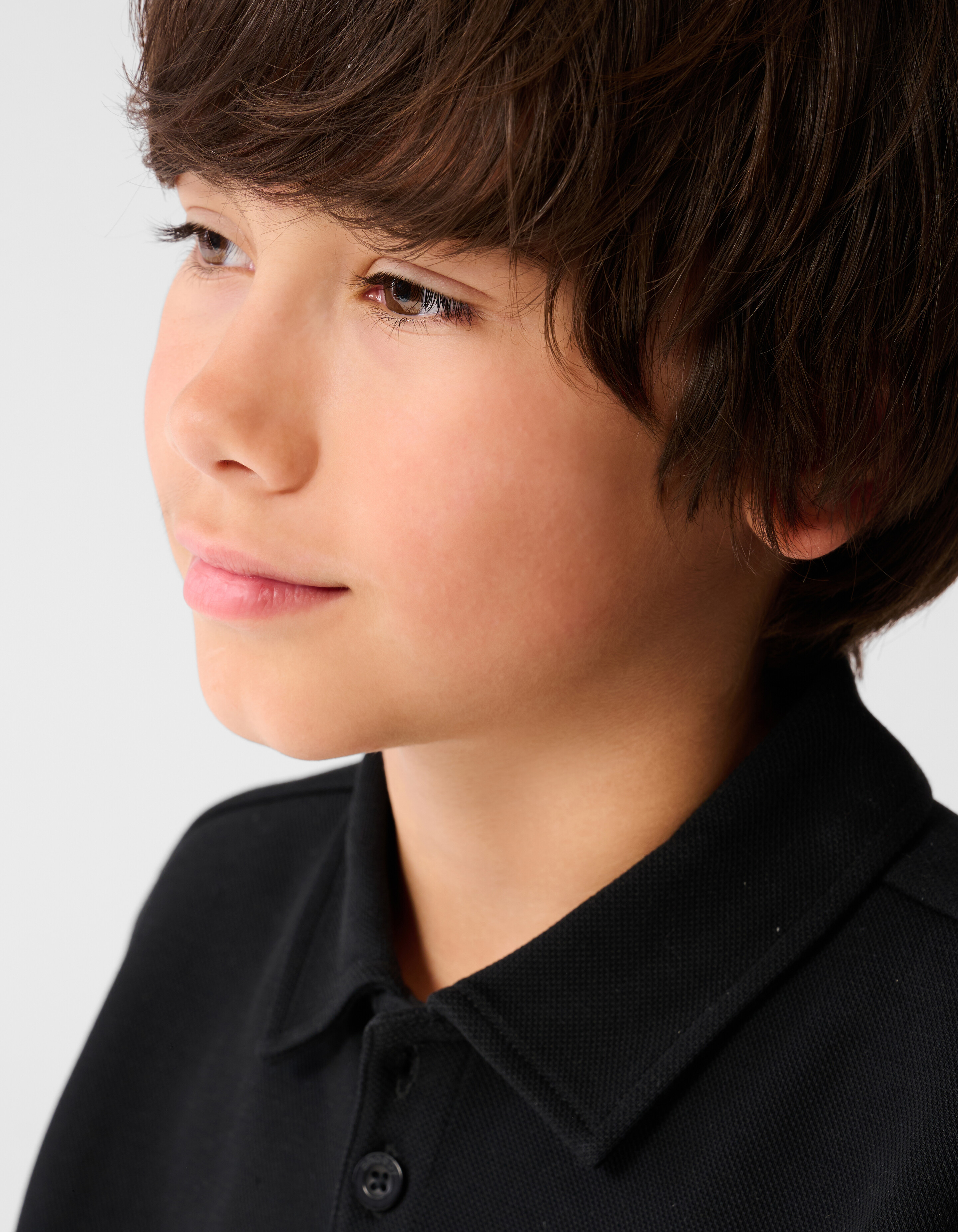 Pique Polo Schwarz SHOEBY BOYS