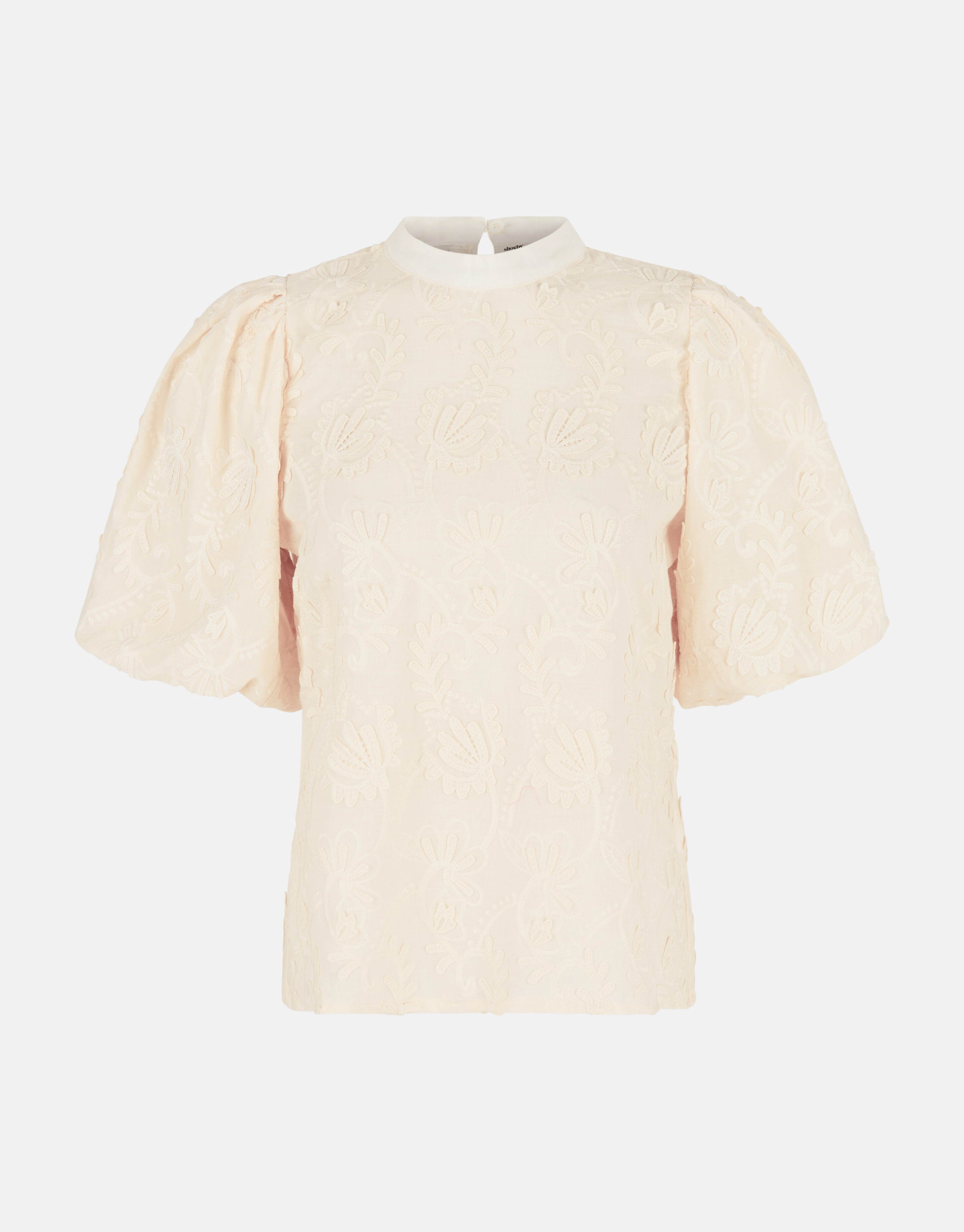 Besticktes Top Off White SHOEBY WOMEN