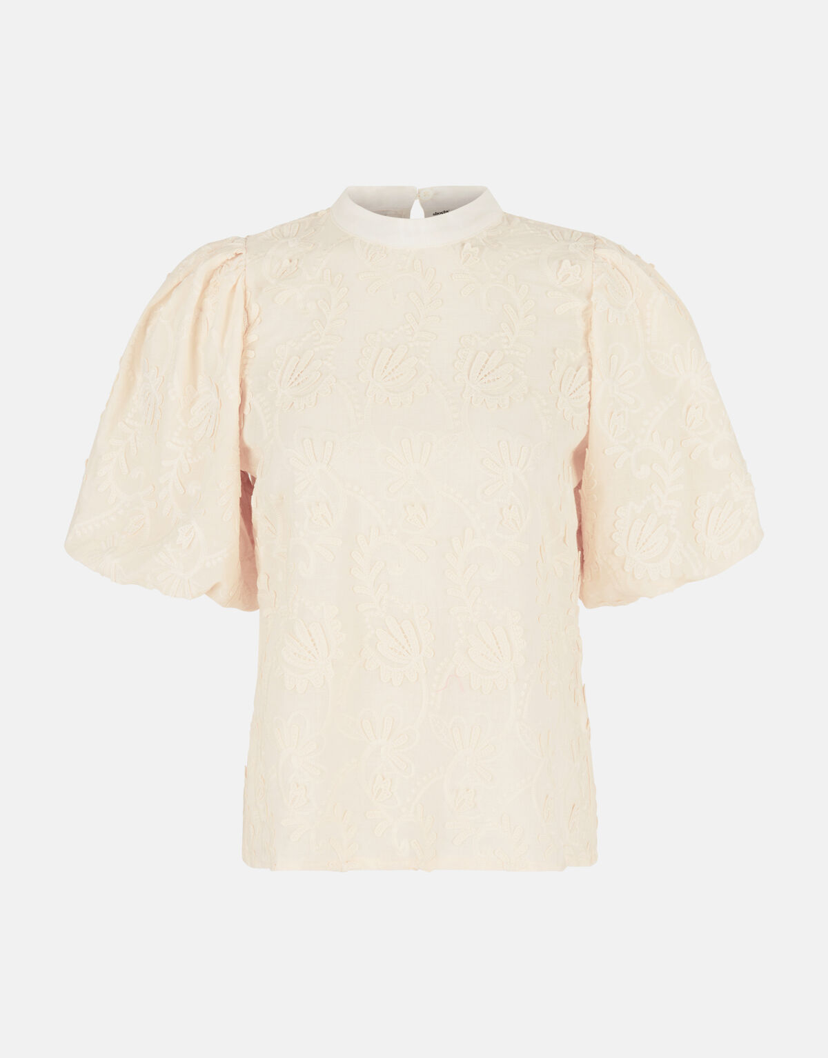 Besticktes Top Off White SHOEBY WOMEN