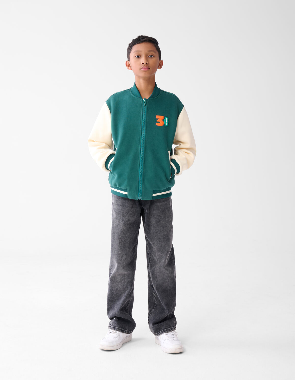 Varsity-Bomber Grün SHOEBY BOYS