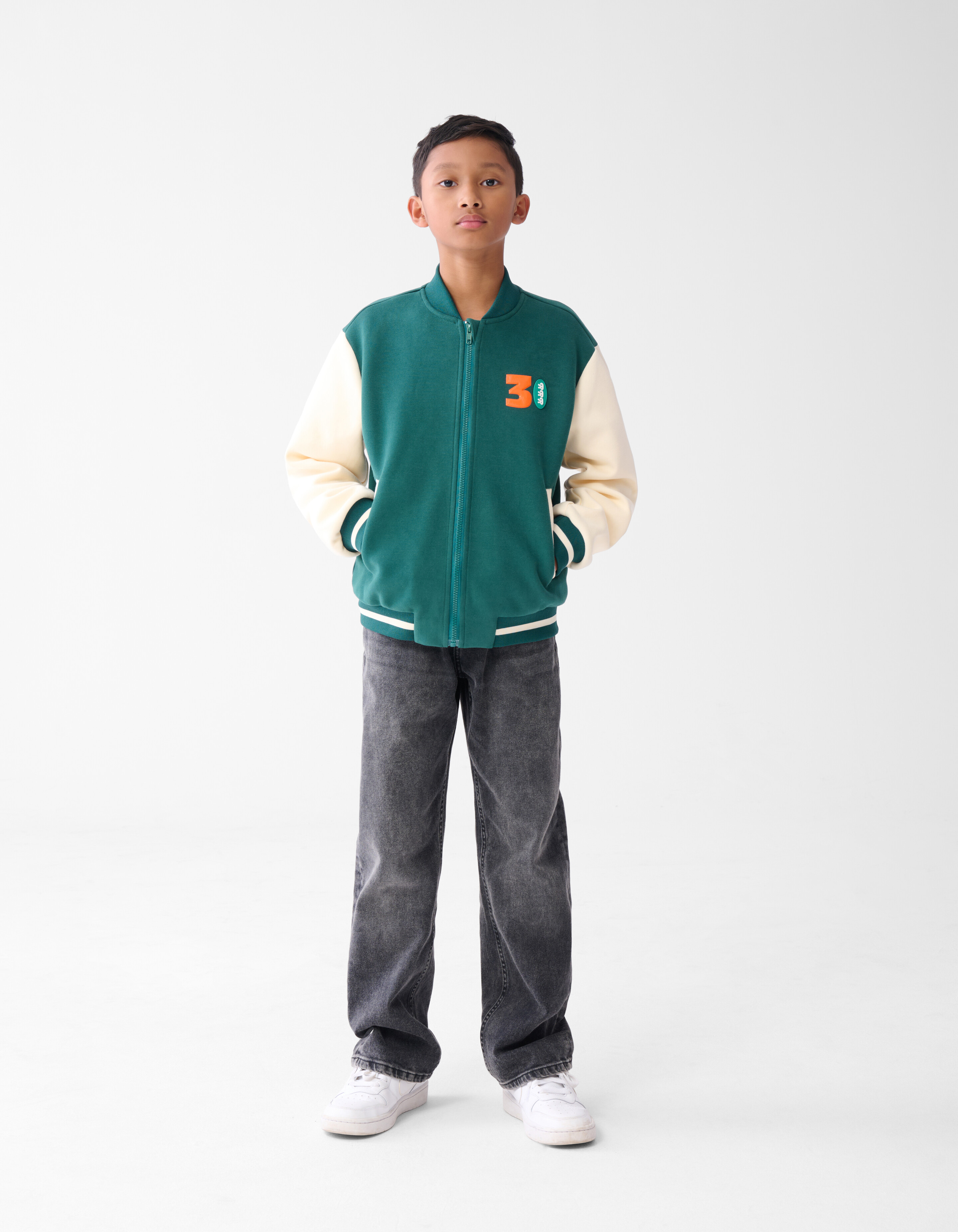 Varsity-Bomber Grün SHOEBY BOYS