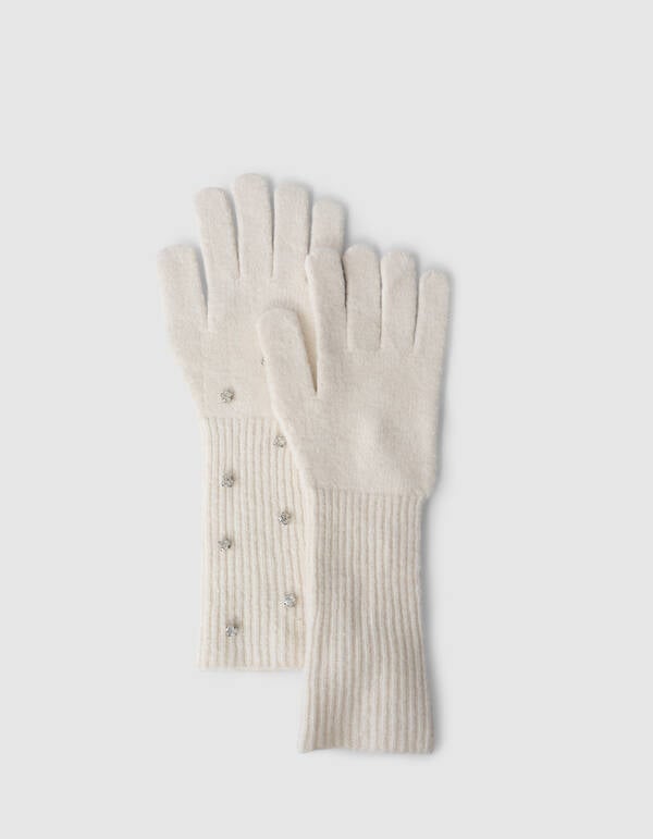 Strass-Handschuhe Off White SHOEBY ACCESSOIRES
