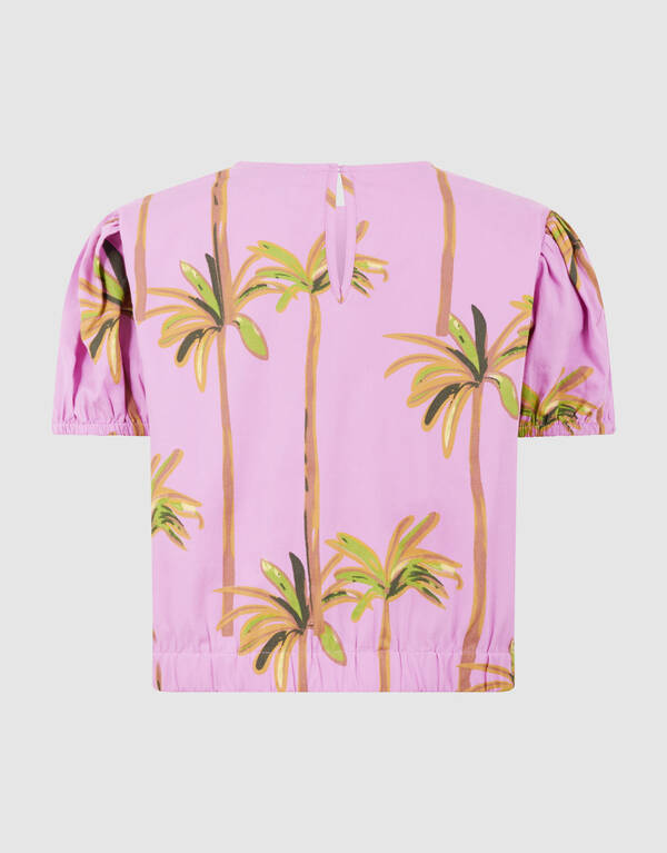 Palm Pailletten Top Helllila SHOEBY GIRLS