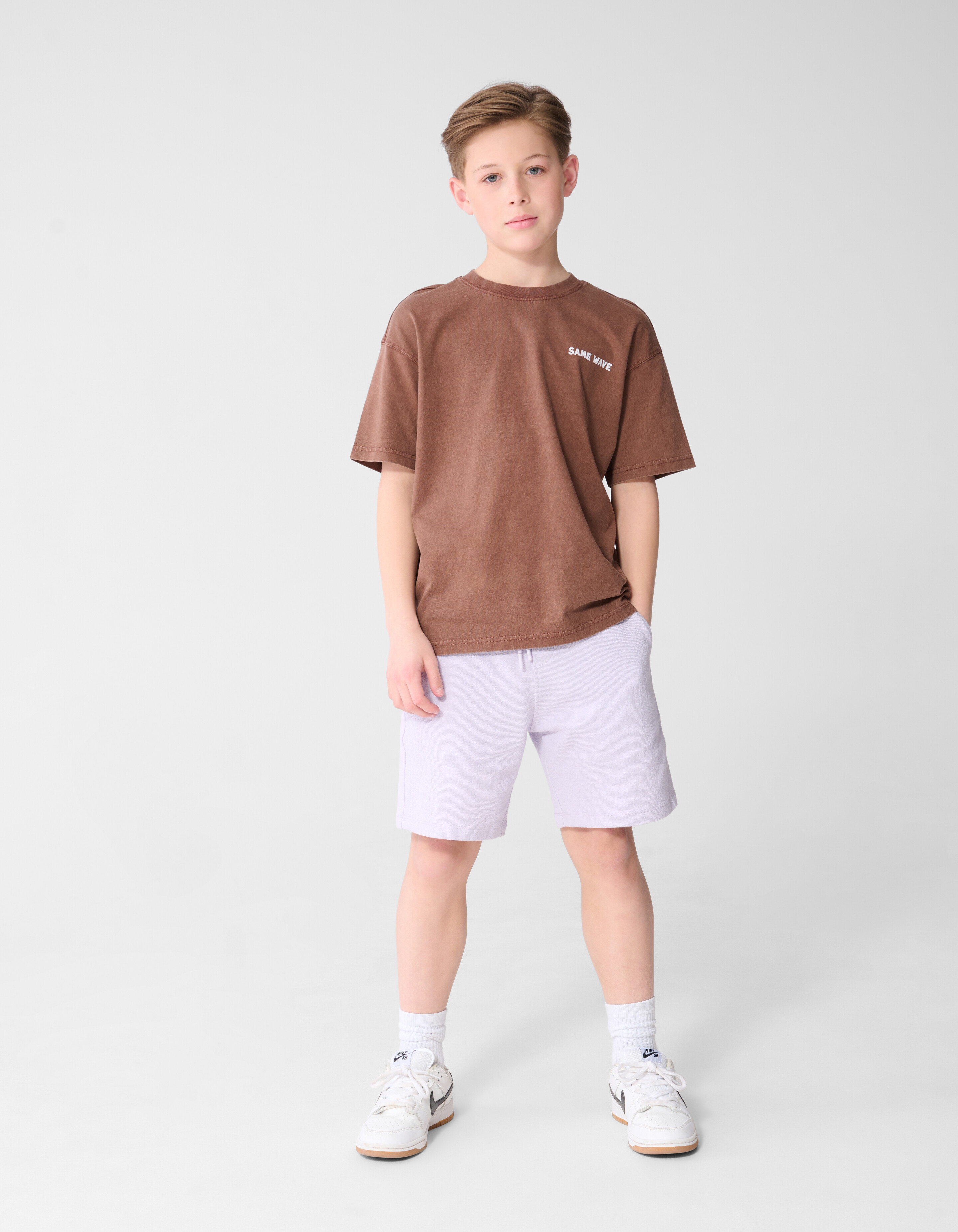 Same Wave Artwork T-Shirt Braun SHOEBY BOYS