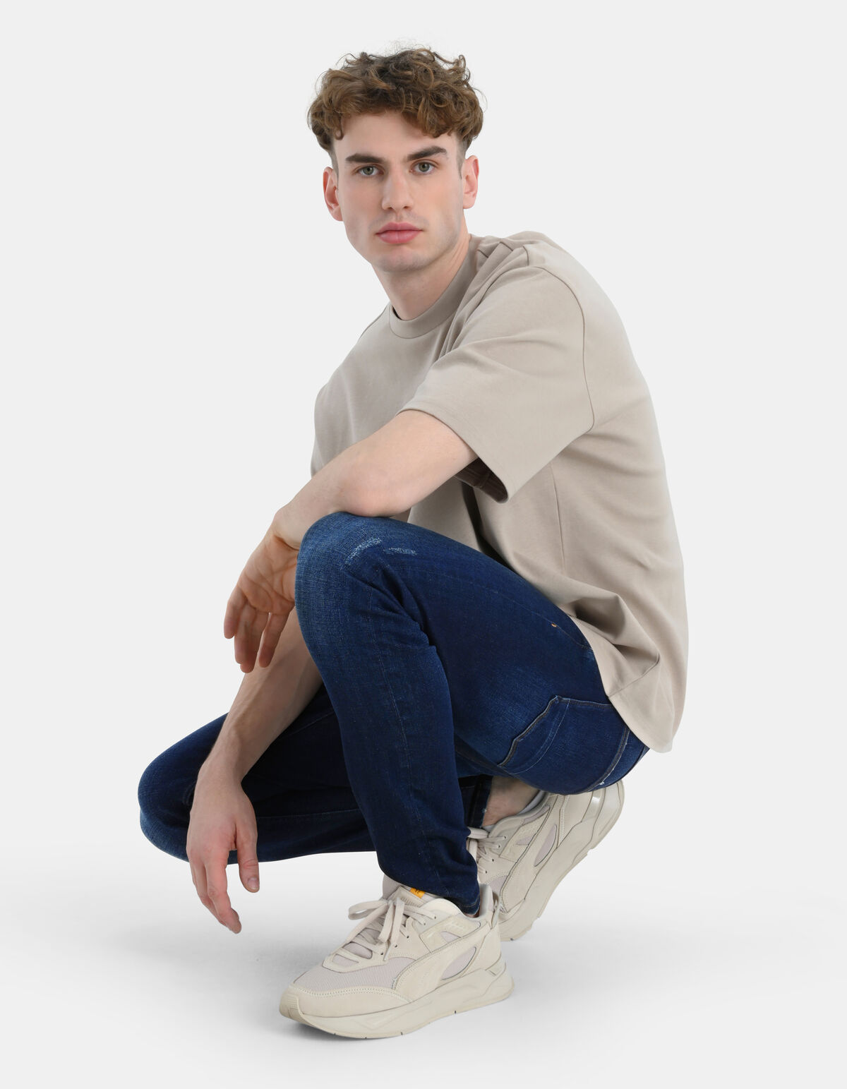 Skinny Jeans Dunkelblau Länge 34 Refill