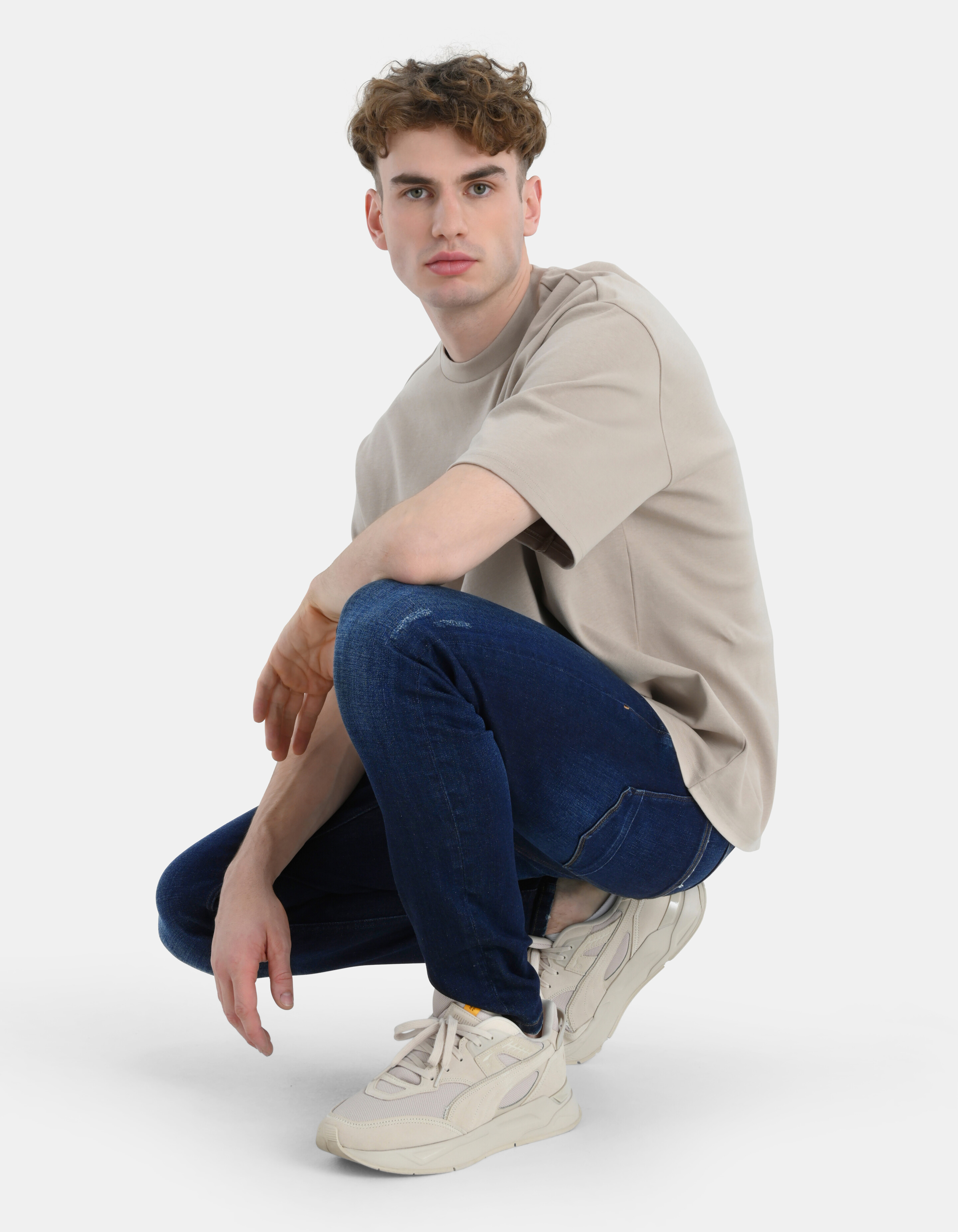 Skinny Jeans Dunkelblau Länge 34 Refill