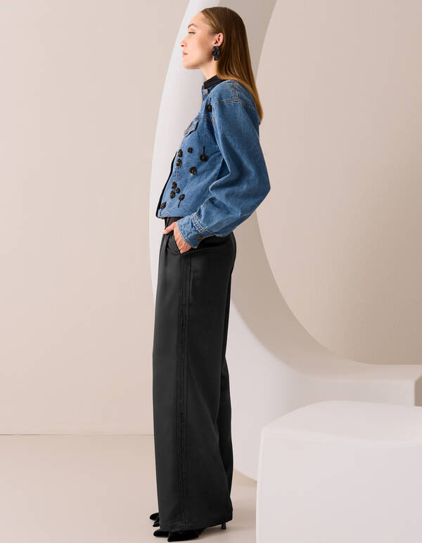 Verzierte Jeansjacke Blau von Mieke SHOEBY WOMEN