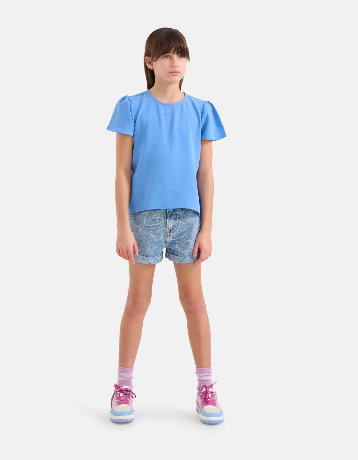 Twist Top Blauw SHOEBY GIRLS