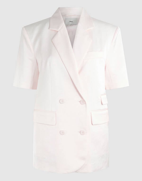 Kurzärmeliger Blazer Off White SHOEBY WOMEN
