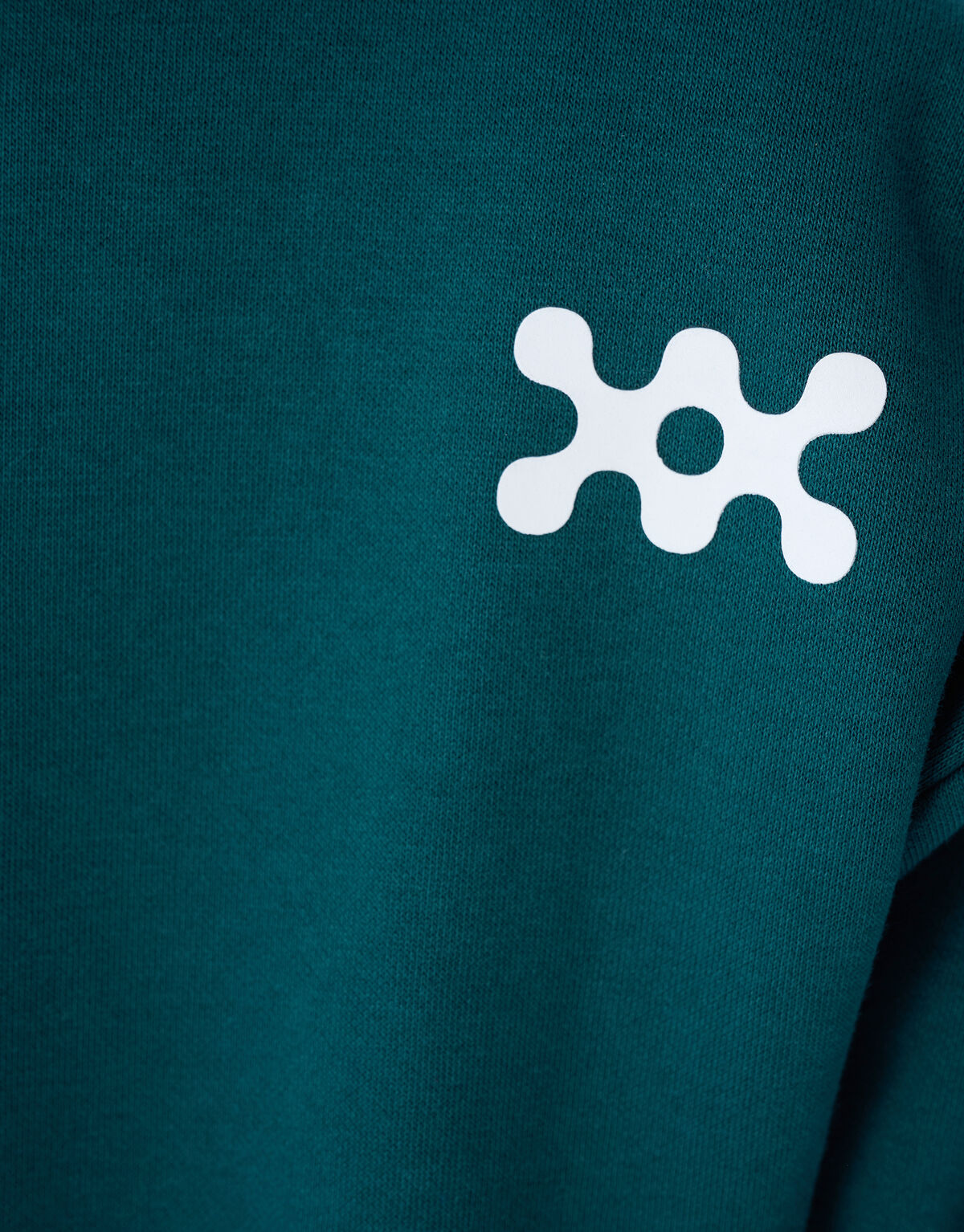 Basic Artwork Hoodie Dunkelgr&uuml;n SHOEBY BOYS