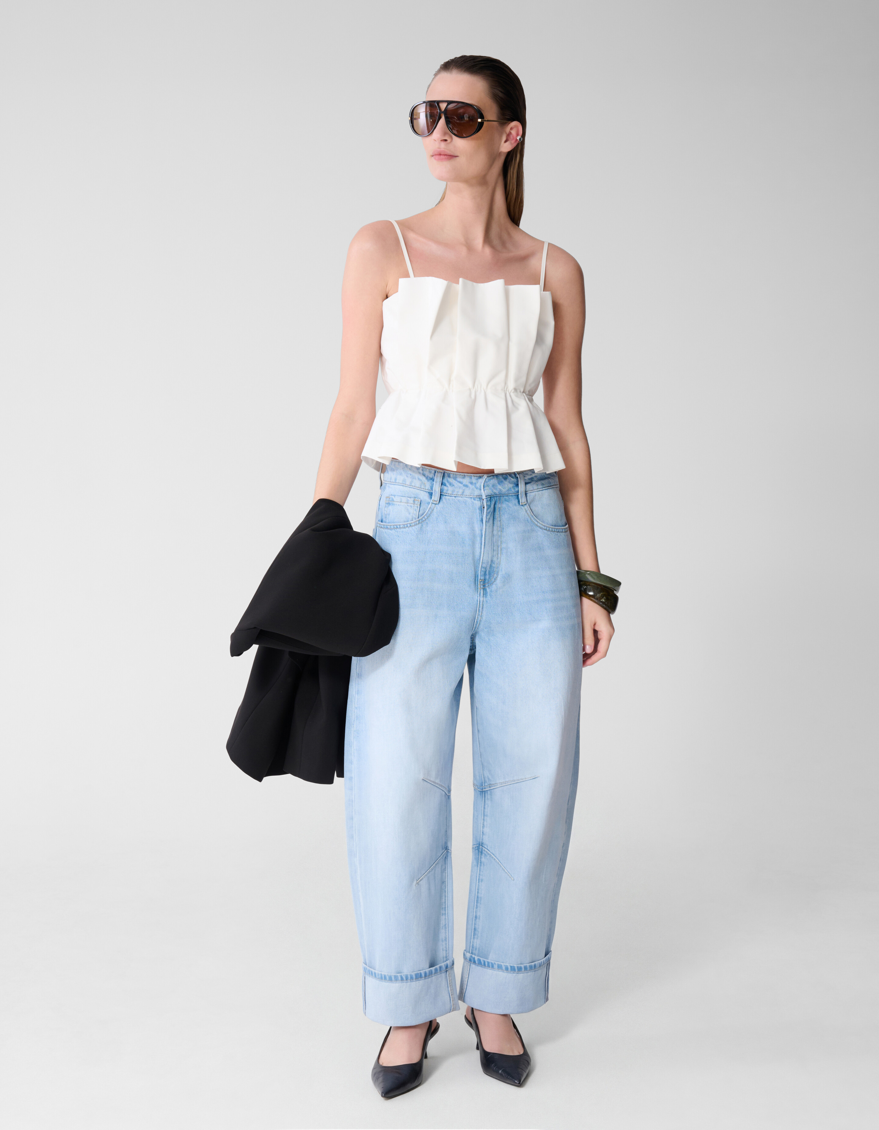 Barrel Fit Jeans Blau von Lonneke SHOEBY WOMEN