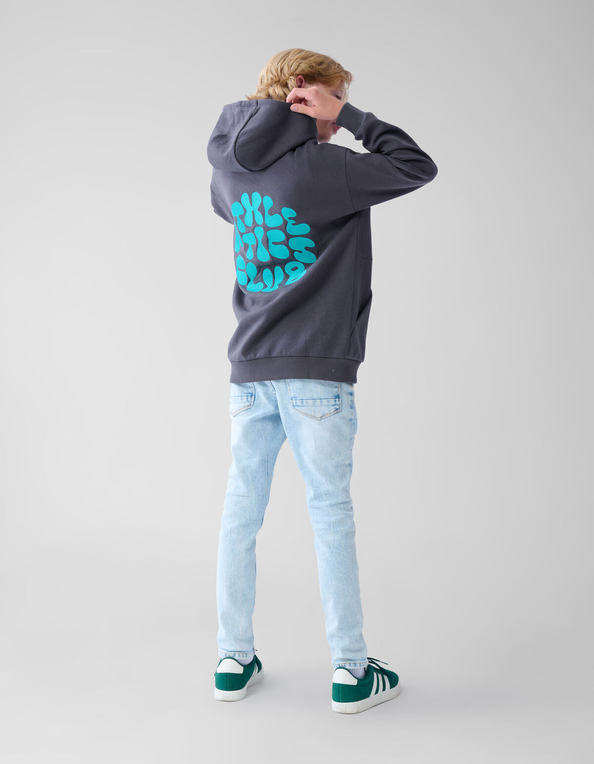 Atheltic Hoodie Dunkelgrau SHOEBY BOYS