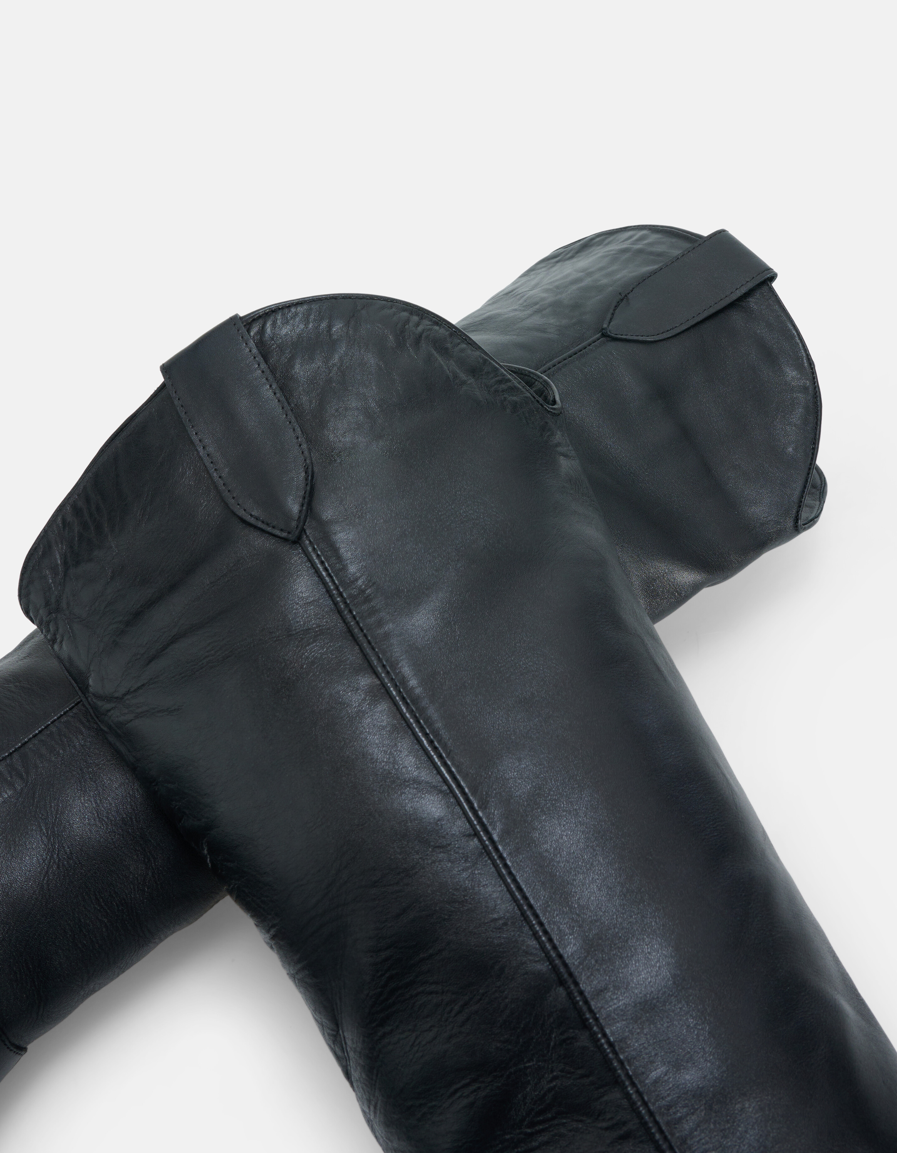 Hoher Leder-Westernstiefel SHOEBY SHOES