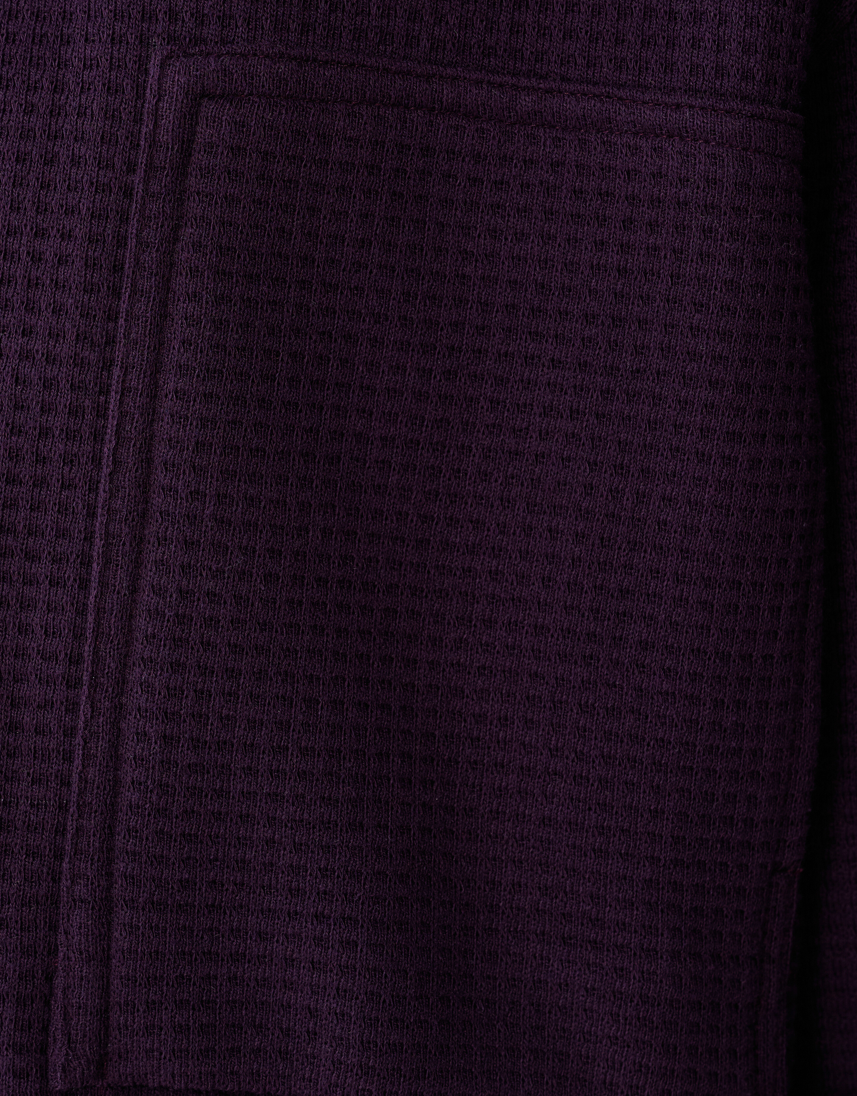 Waffle Overshirt Dunkelrot SHOEBY MEN