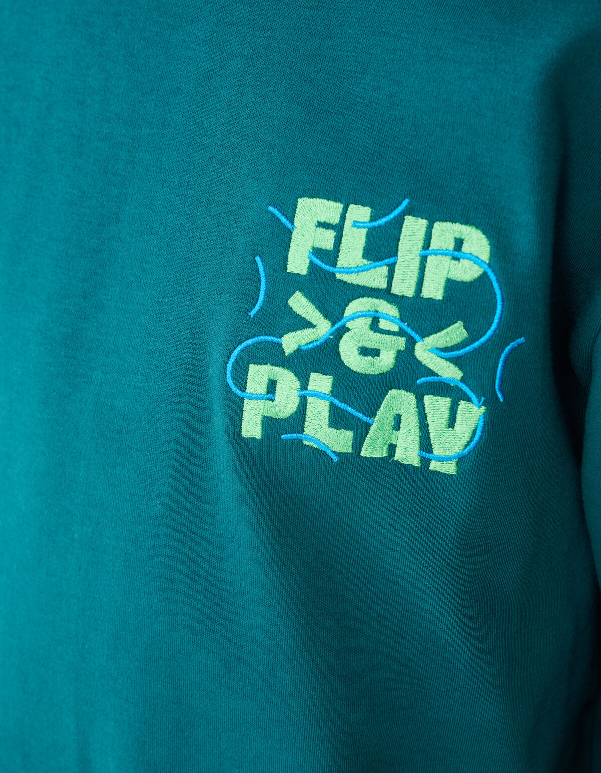 Play Artwork T-shirt Dunkelgrün SHOEBY BOYS