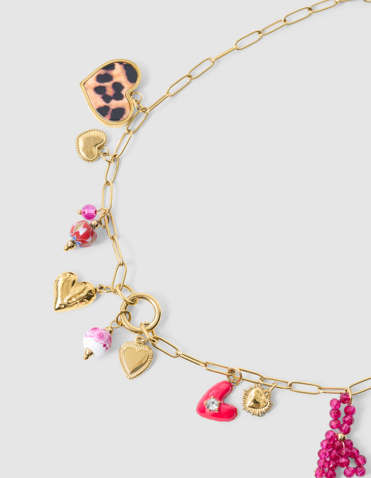 Charm-Kette Gold SHOEBY ACCESSOIRES