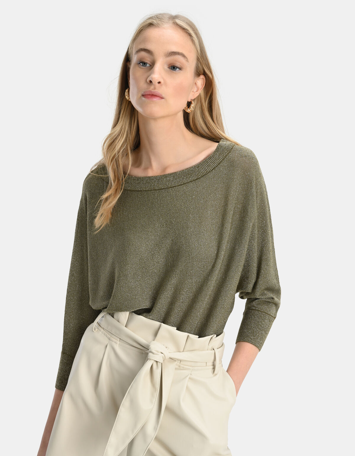 Glitzer-Batwing-Pullover SHOEBY WOMEN