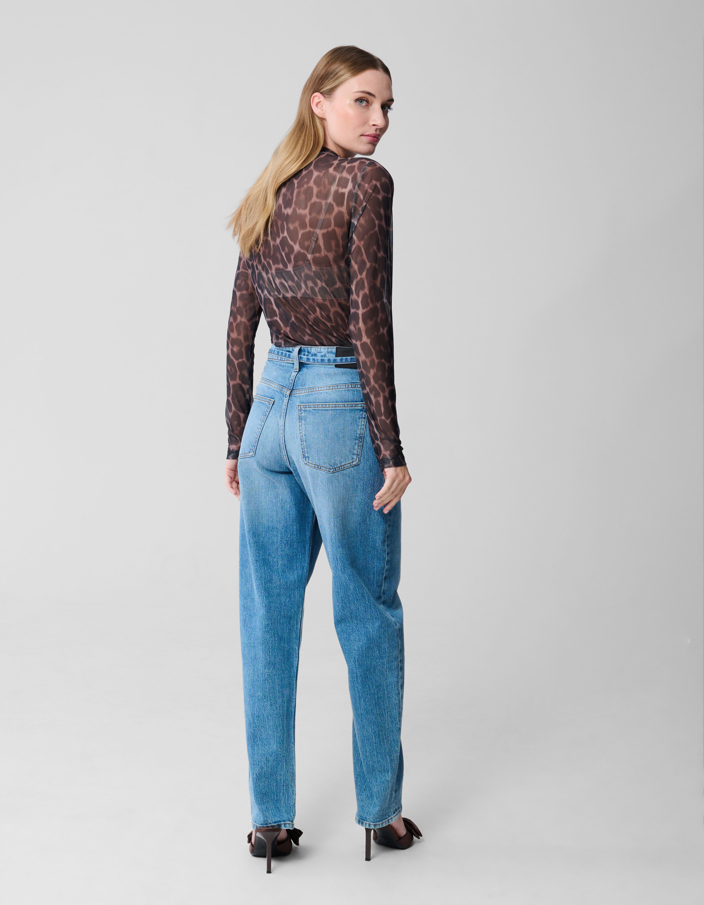 Balloon Fit Jeans Dunkelblau SHOEBY WOMEN
