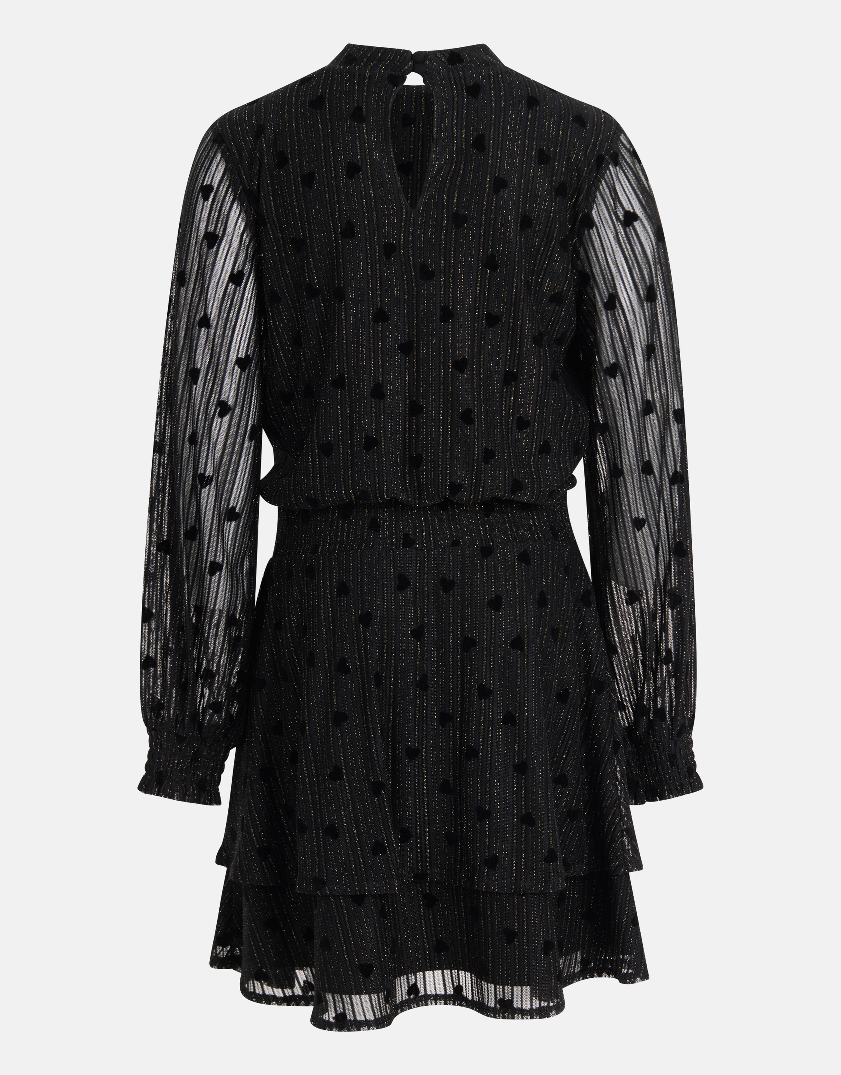 Mesh-Kleid Schwarz SHOEBY GIRLS