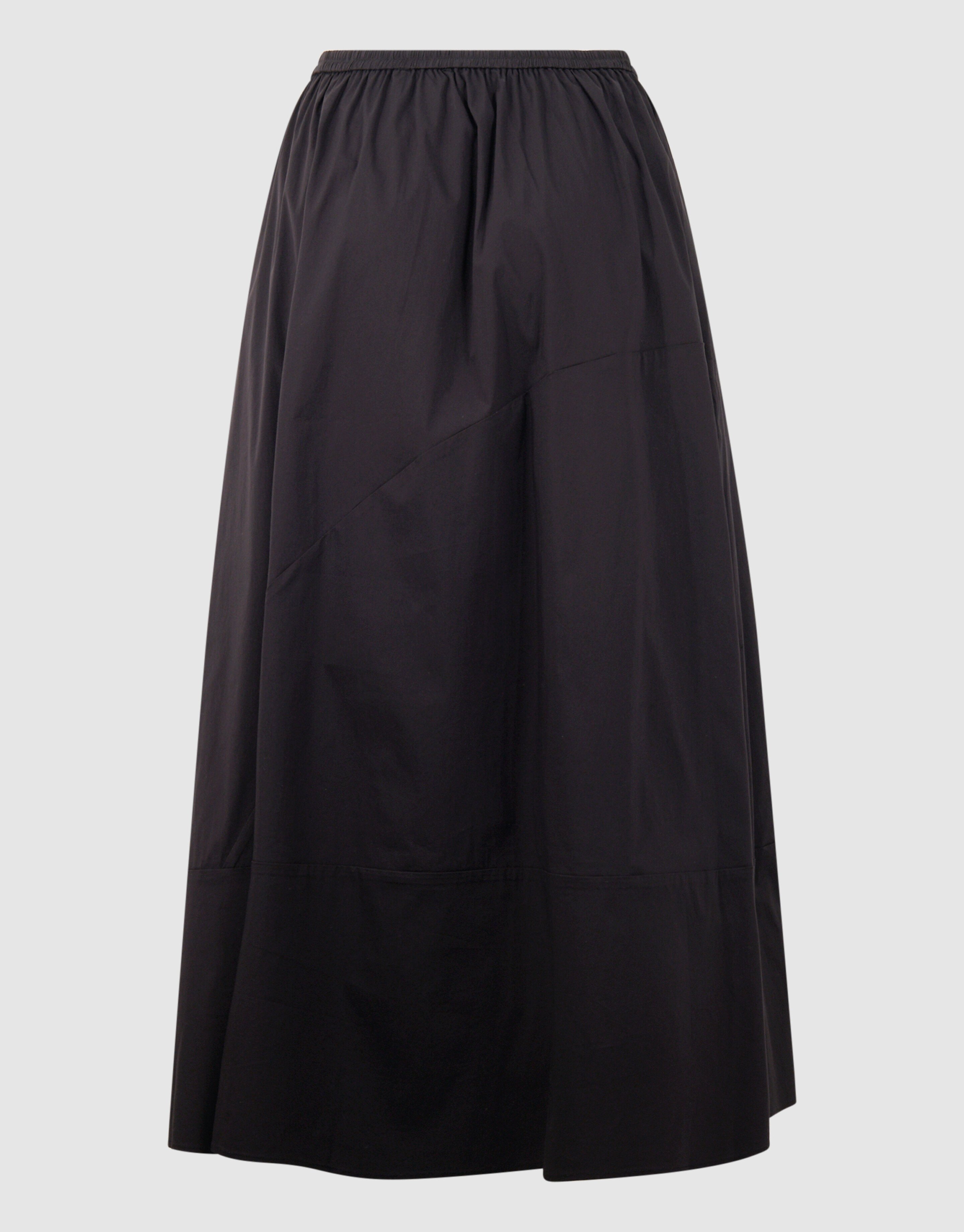 Popeline Maxi Rock Schwarz SHOEBY WOMEN