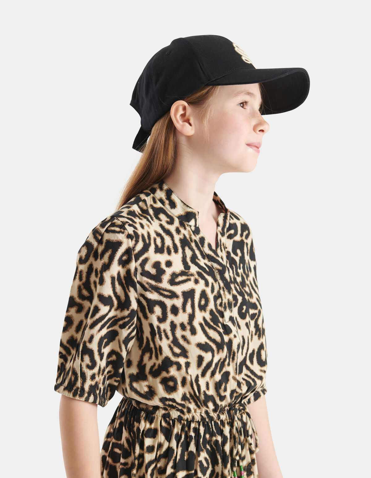 Leopardenkleid Braun SHOEBY GIRLS