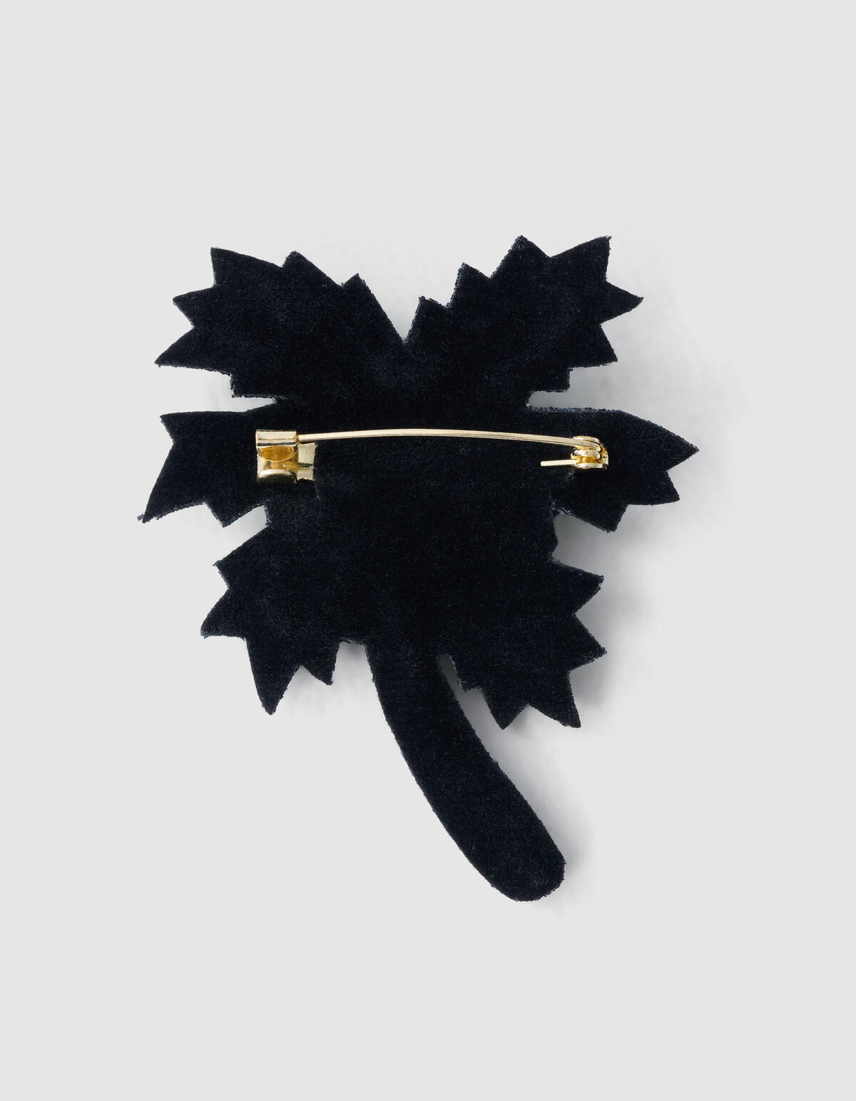 Perlen-Palmen-Brosche Hellviolett SHOEBY ACCESSOIRES