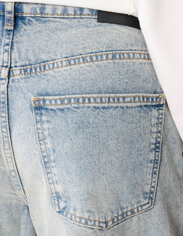 Jeans mit geschwungener Weiter Passform Mediumston SHOEBY WOMEN