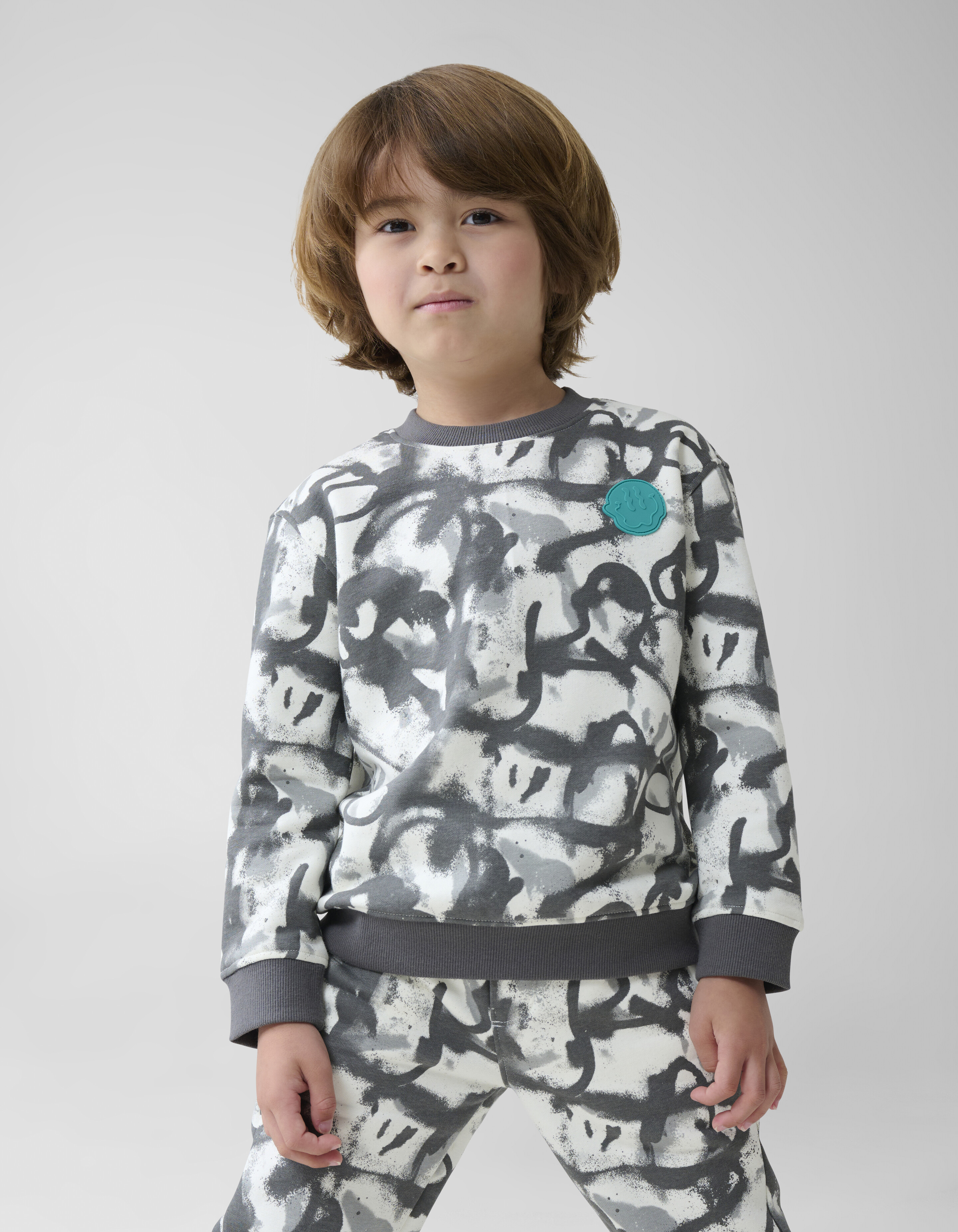 Spray Pullover Grau SHOEBY BOYS
